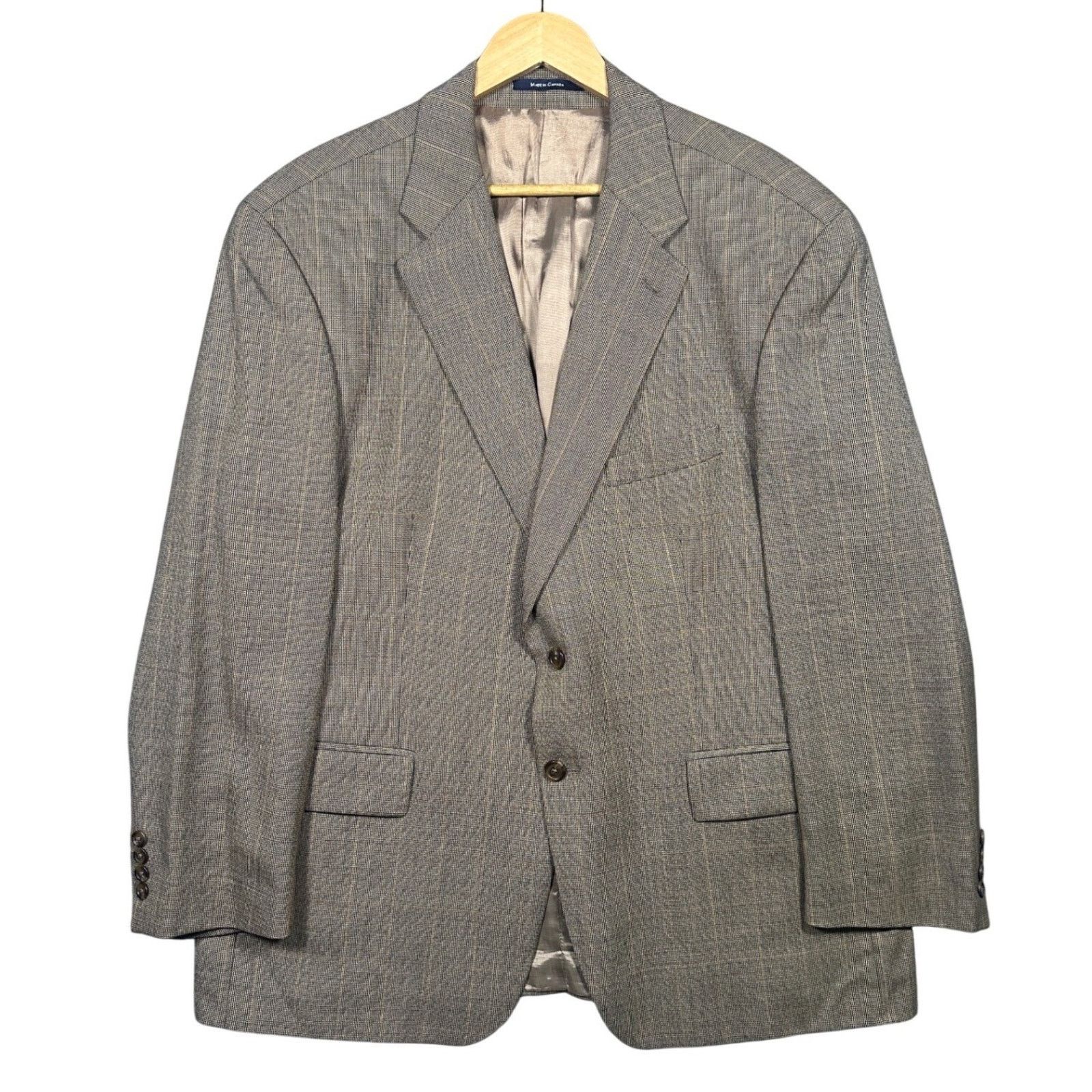 Ralph Lauren Ralph Lauren Blazer Mens 48R Grey 2-Button Sport Coat Size 48R - 1 Thumbnail