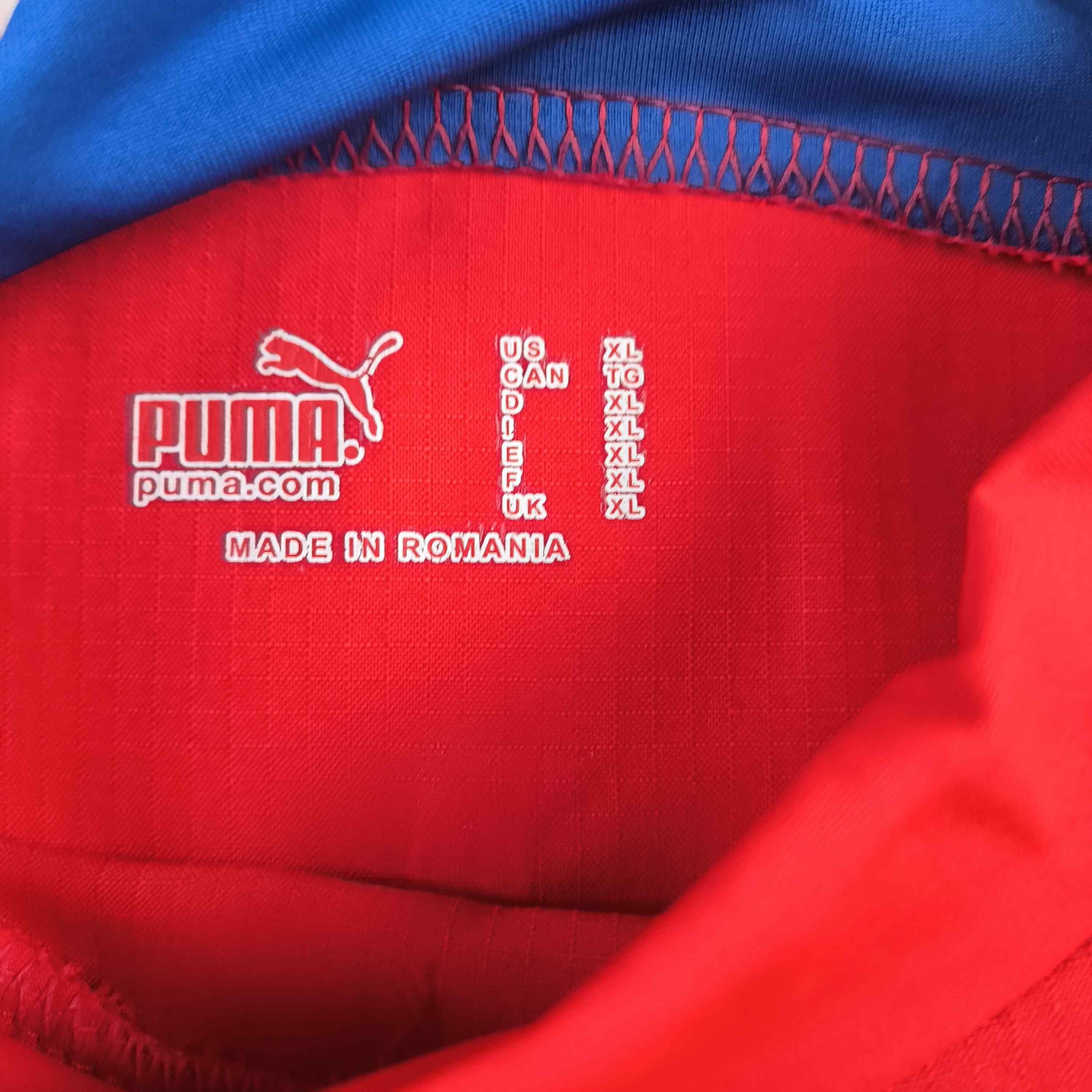 Puma Czech Republic 2006-08 Puma home Nedved football jersey XL Size US XL / EU 56 / 4 - 6 Thumbnail