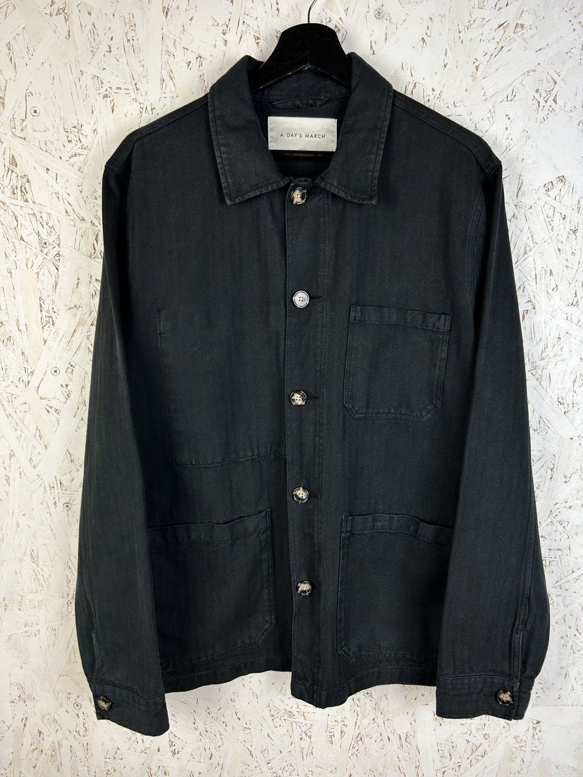 A Day’s March Original Herringbone Overshirt Jacket