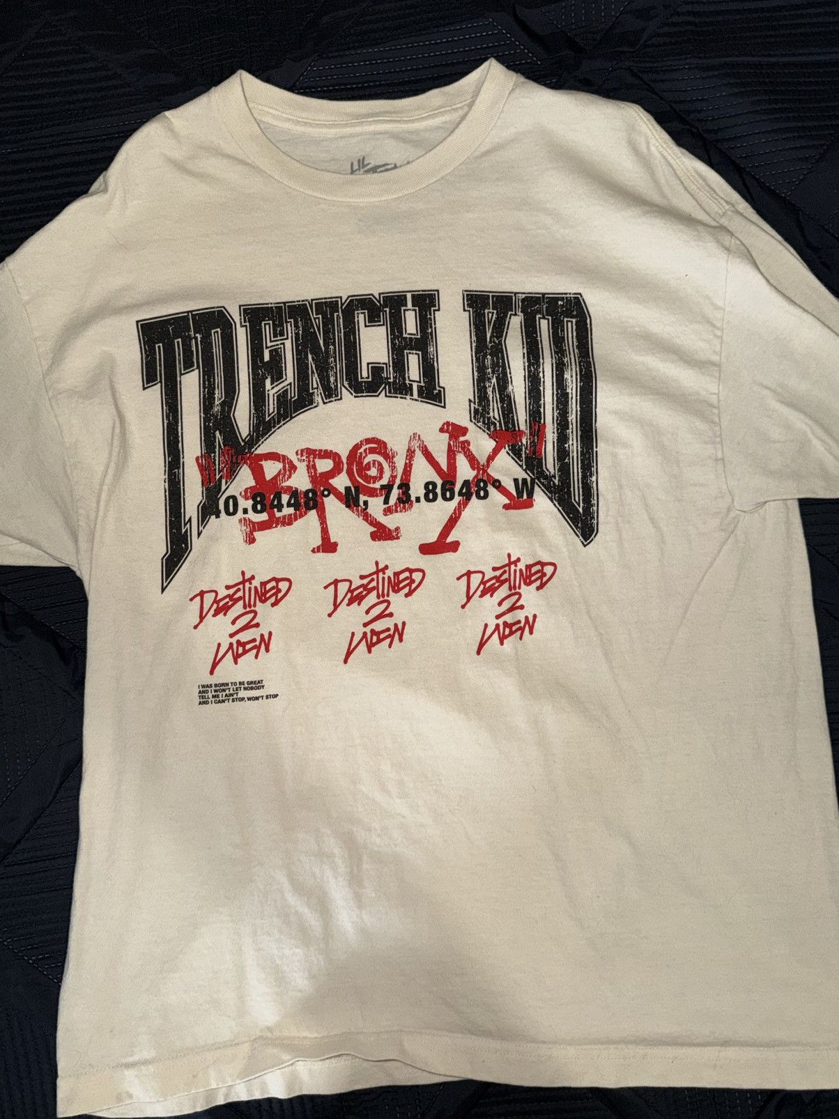 Other lil tjay destined 2 win tour tee Size US XL / EU 56 / 4 - 1 Thumbnail