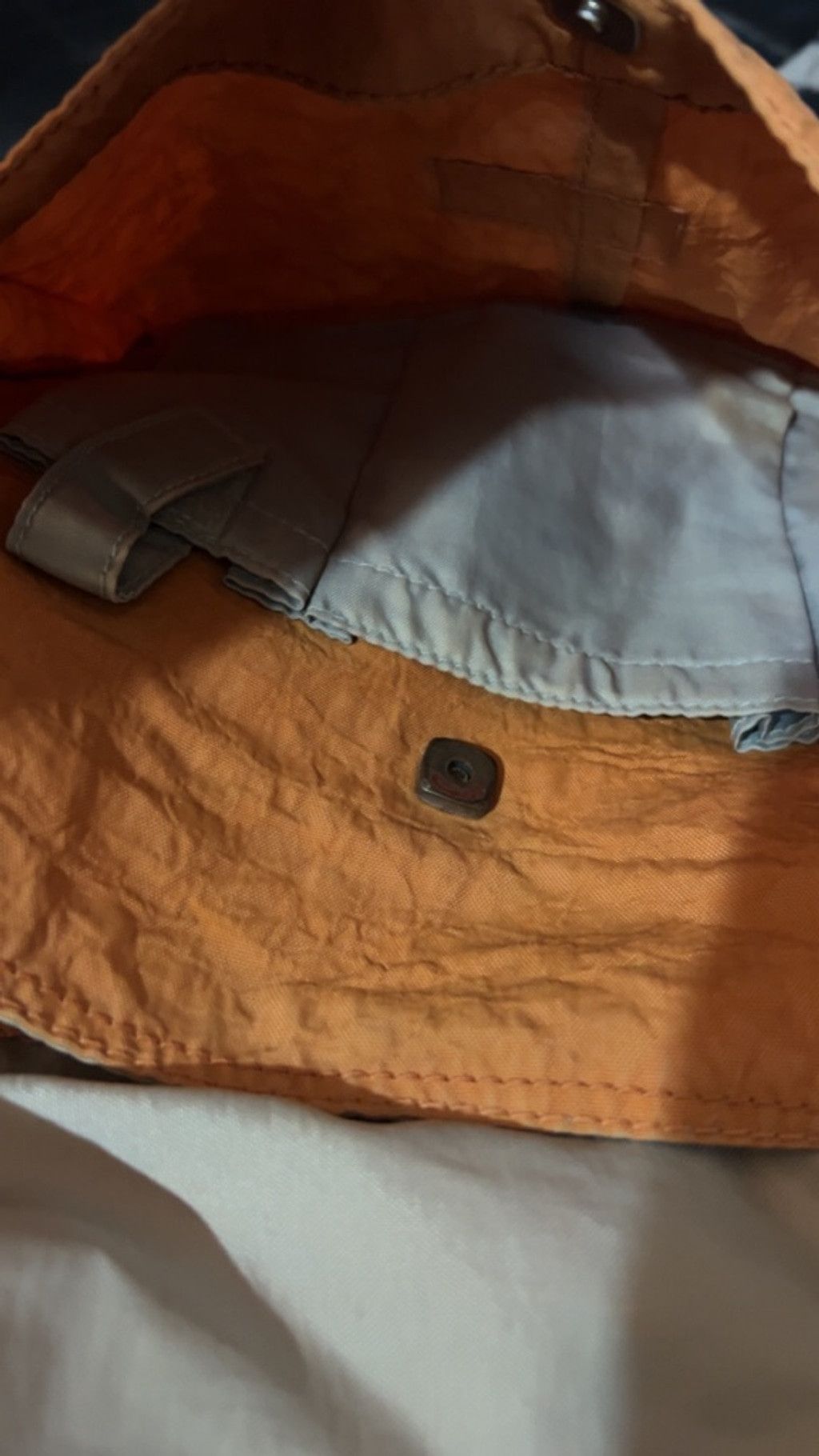 Other Women's Kipling Orange Crossbody Bag with Black Strap Size ONE SIZE - 6 Thumbnail