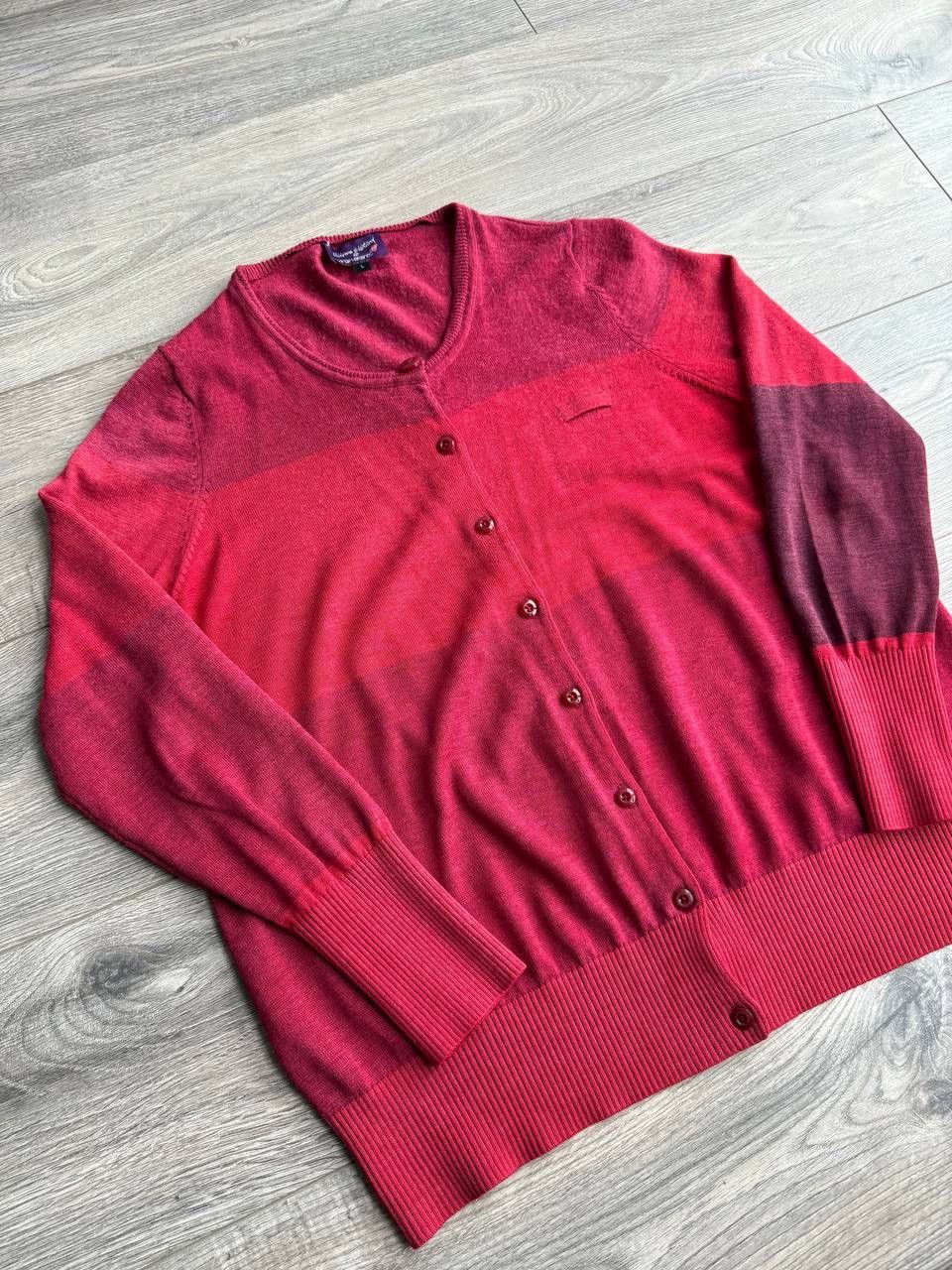 Vivienne Westwood Vivienne Westwood Virgin Atlantic Red Sweater Cardigan Size L / US 10 / IT 46 - 2 Thumbnail