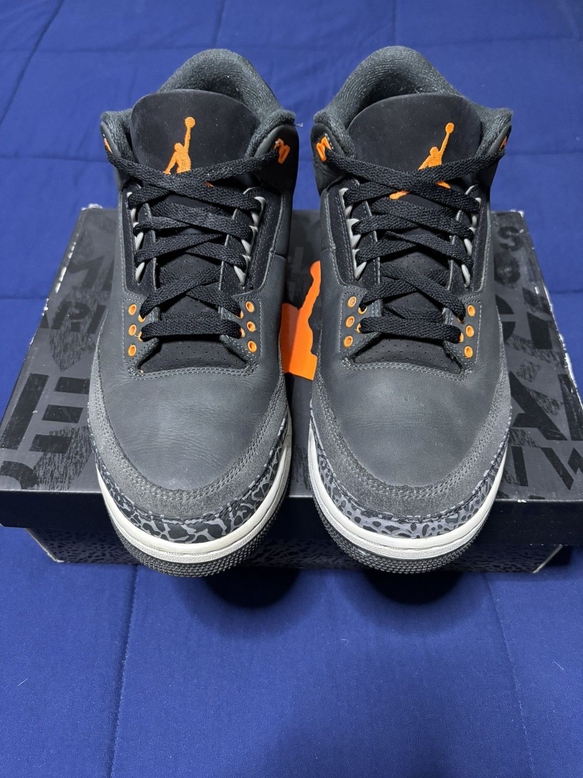 Jordan Brand Jordan 3 Retro Fear 2023 Size 12 Size US 12 / EU 45 - 1 Thumbnail
