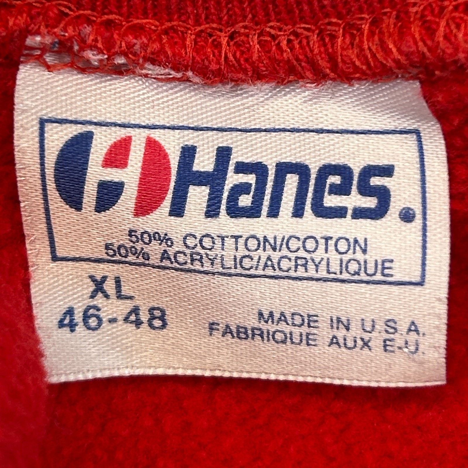Hanes Vintage 80s Let It Snow Christmas Sweatshirt Sweater Medium Size US M / EU 48-50 / 2 - 7 Thumbnail