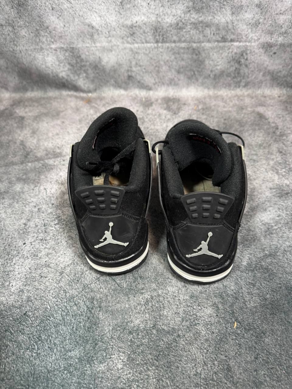 Jordan Brand Size 7Y | Jordan 4 Black Canvas No Box | Pre-Owned Size US 7 / EU 40 - 3 Thumbnail