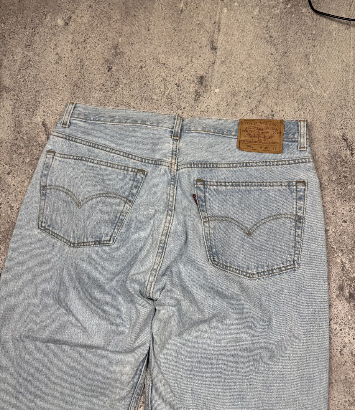 Levi's 90s Rusty Mud Washed Vintage Levis 501 Jeans USA Size US 38 / EU 54 - 2 Thumbnail