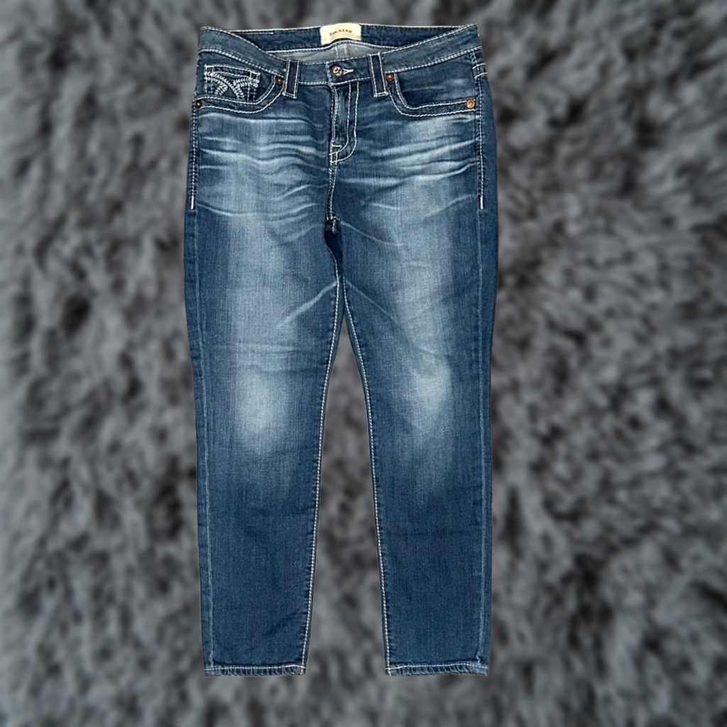 Vintage VINTAGE BIG STAR Skinny Jeans Women 29 Blue 29 Regular Size 29 29 Size 29" - 1 Thumbnail