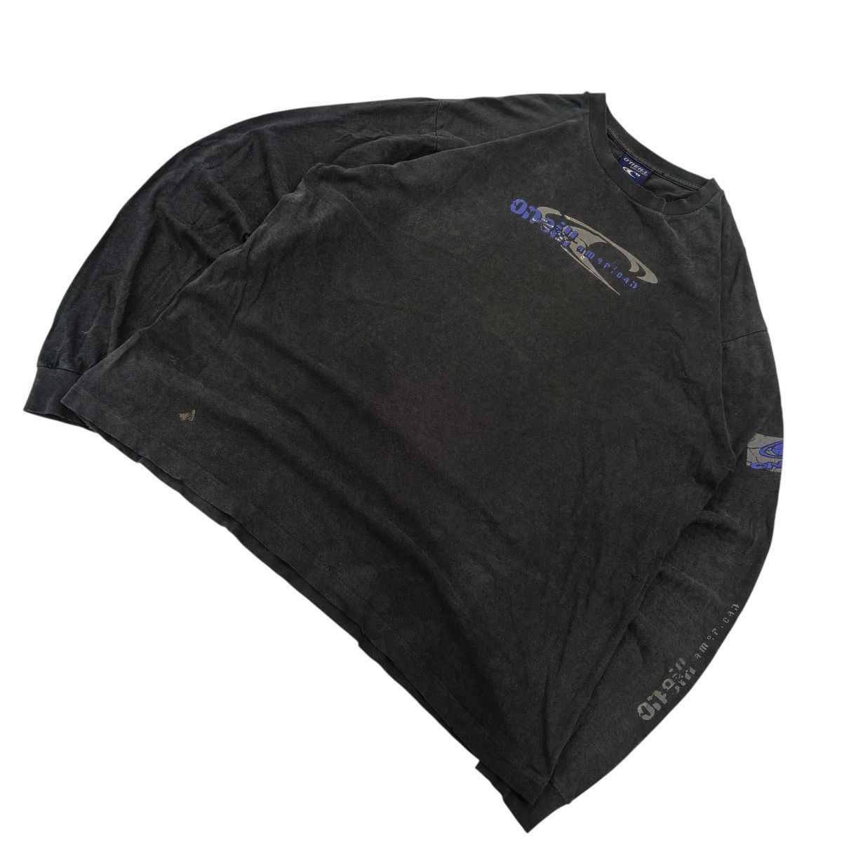 O'Neill Vintage Y2K O'neill American Big Logo Long Sleeve Tshirt Size US L / EU 52-54 / 3 - 3 Thumbnail