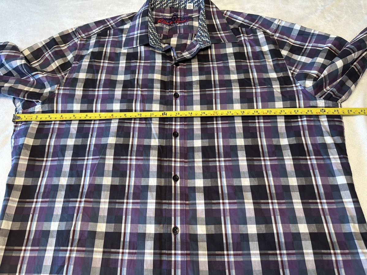 Robert Graham Robert Graham Men's L/S Button Dress Shirt Plaid Size XL Size US XL / EU 56 / 4 - 6 Thumbnail