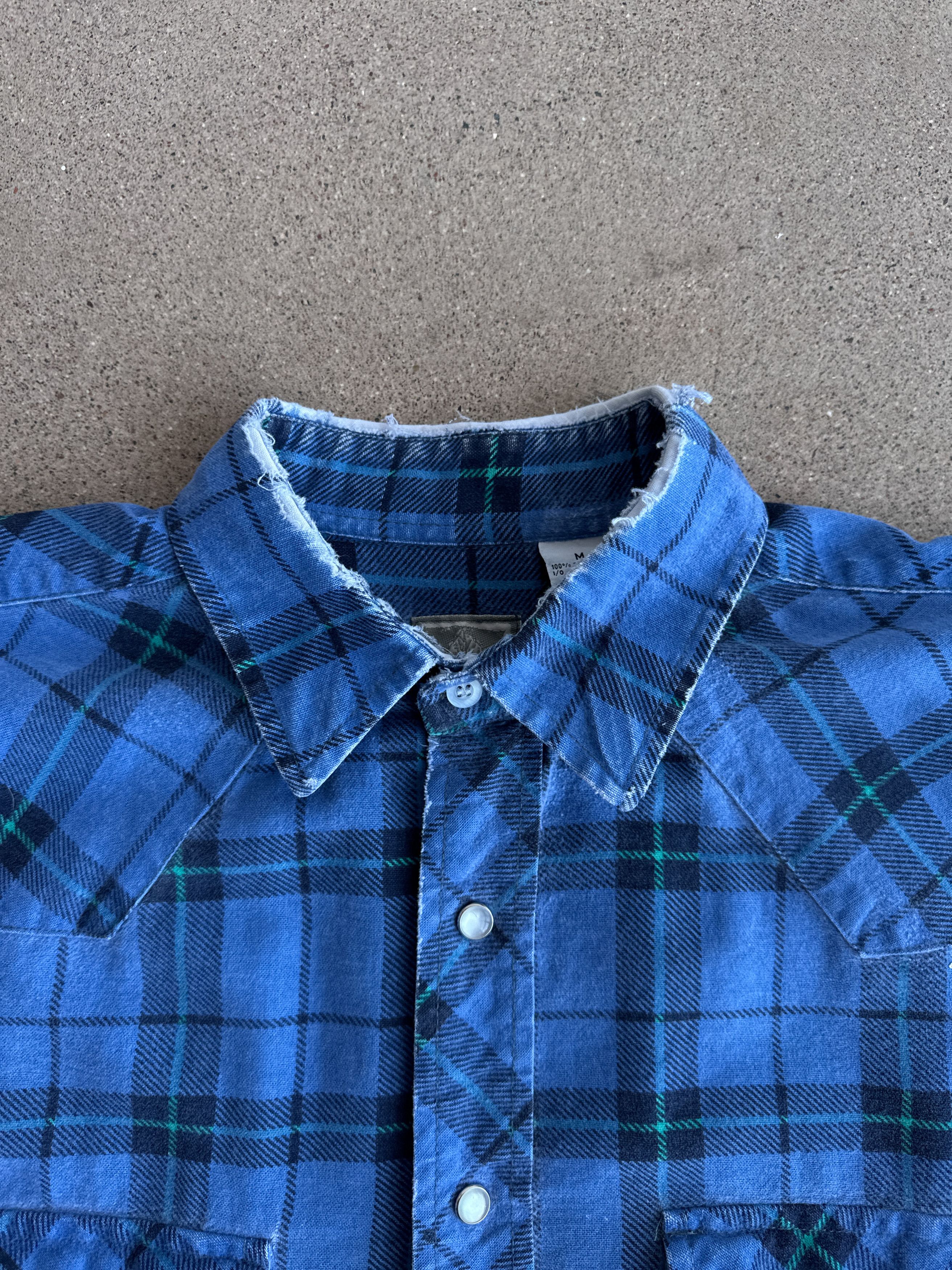 Vintage Vintage 90s Outdoor Exchange Western Plaid Flannel Shirt M Size US M / EU 48-50 / 2 - 6 Thumbnail