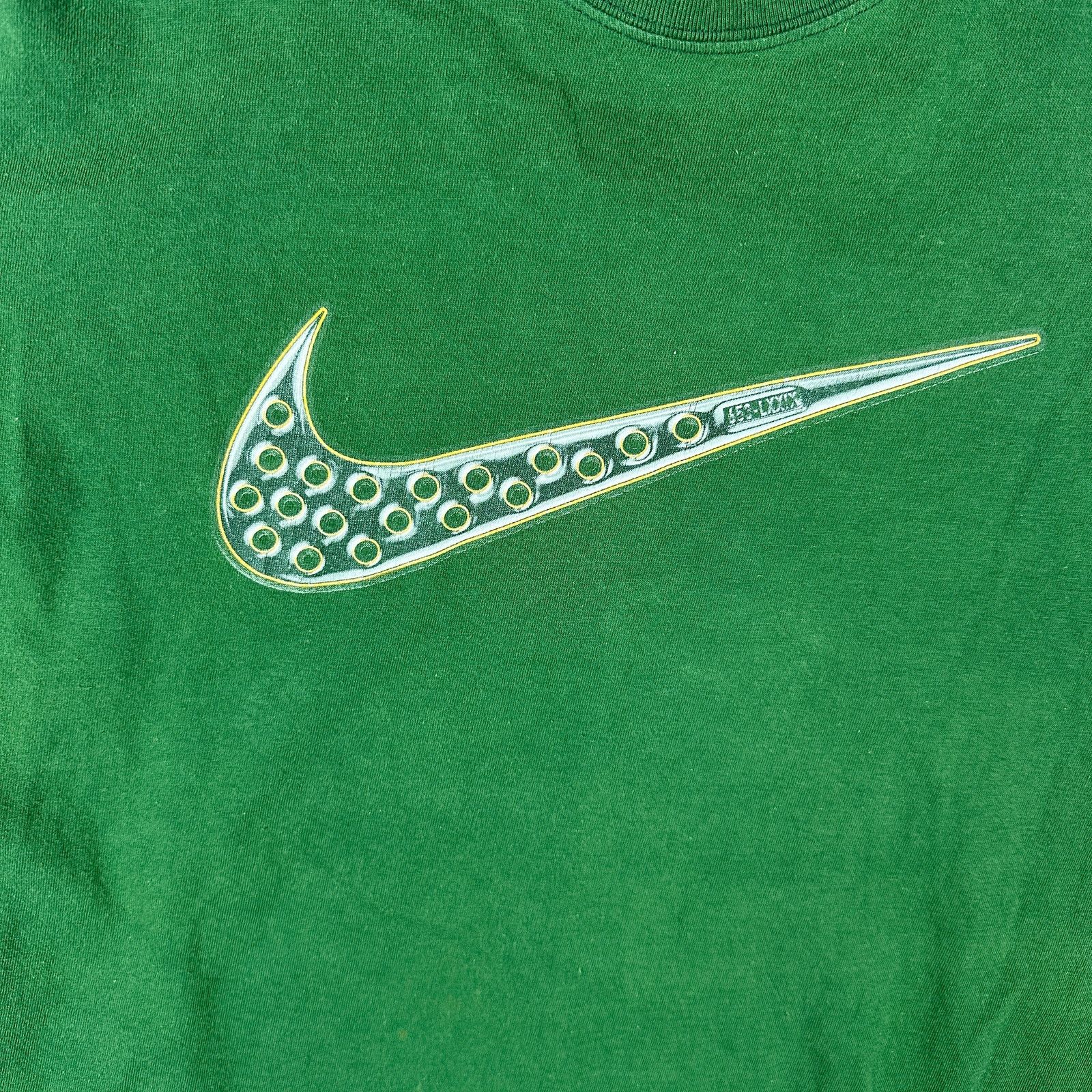 Nike Nike Men's Large Green Retro Swoosh Vintage Size US L / EU 52-54 / 3 - 2 Thumbnail