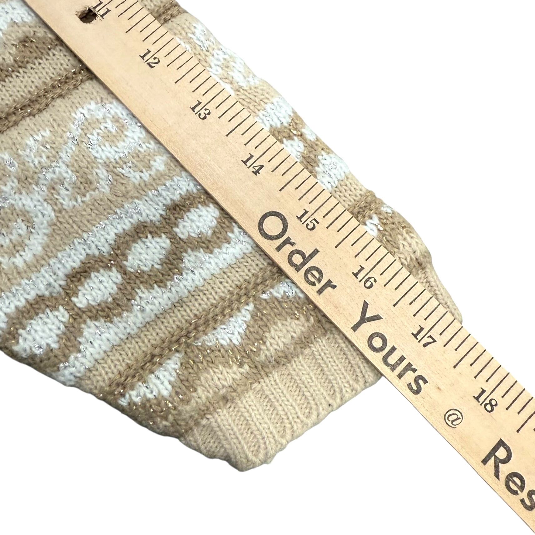 Vintage VINTAGE Dana Scott Fair Isle Sweater Knit Pullover Neutral Tones Beige Long Sleeve Crew Neck Womens M Size M / US 6-8 / IT 42-44 - 5 Thumbnail