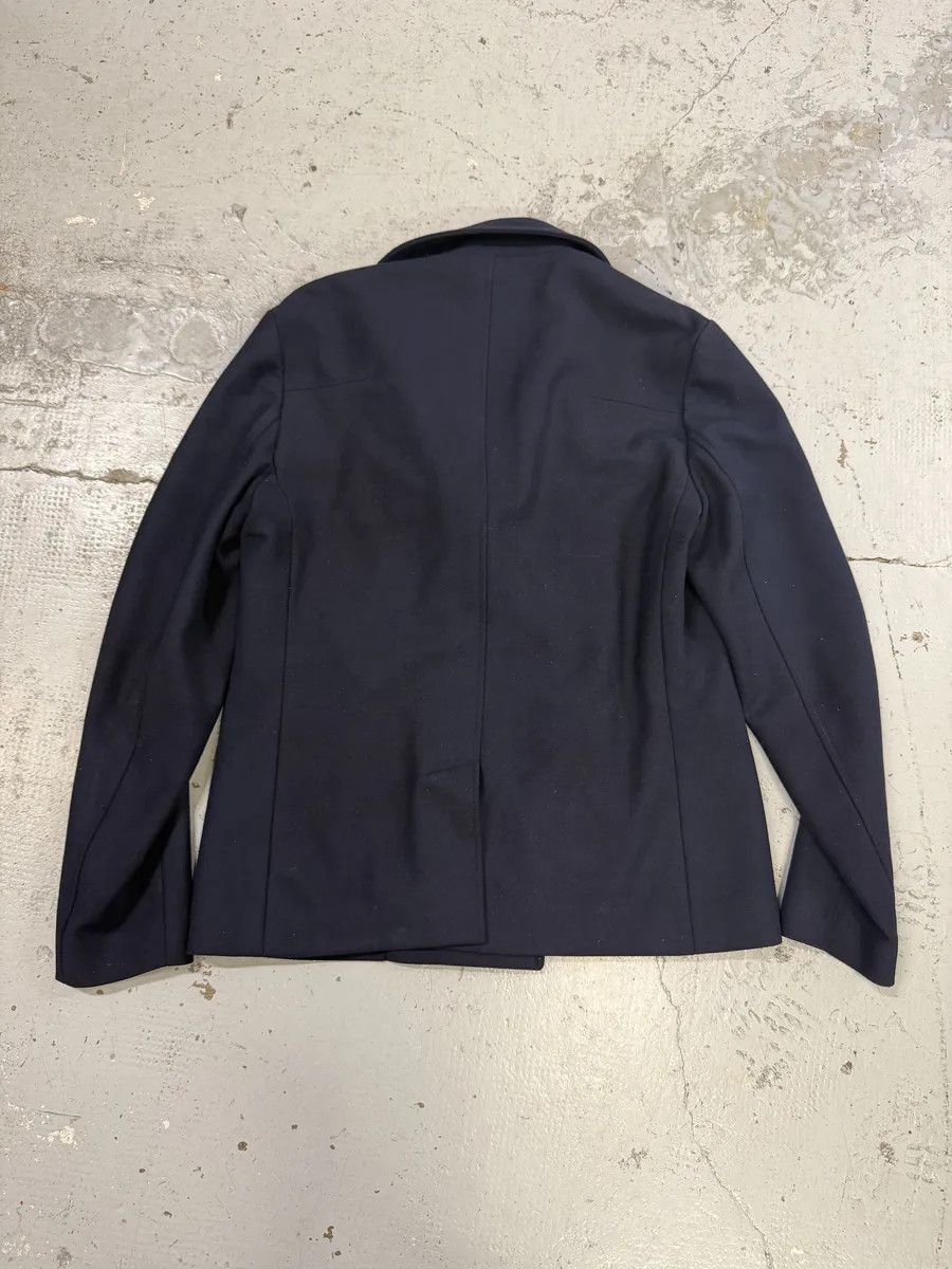 Dior 2000s Dior Navy Wool Classy Light Pea Coat Size US M / EU 48-50 / 2 - 3 Thumbnail