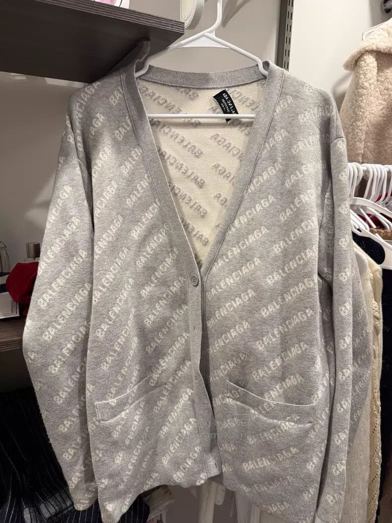 Balenciaga Balenciaga Knitted Cardigan Size US M / EU 48-50 / 2 - 1 Thumbnail