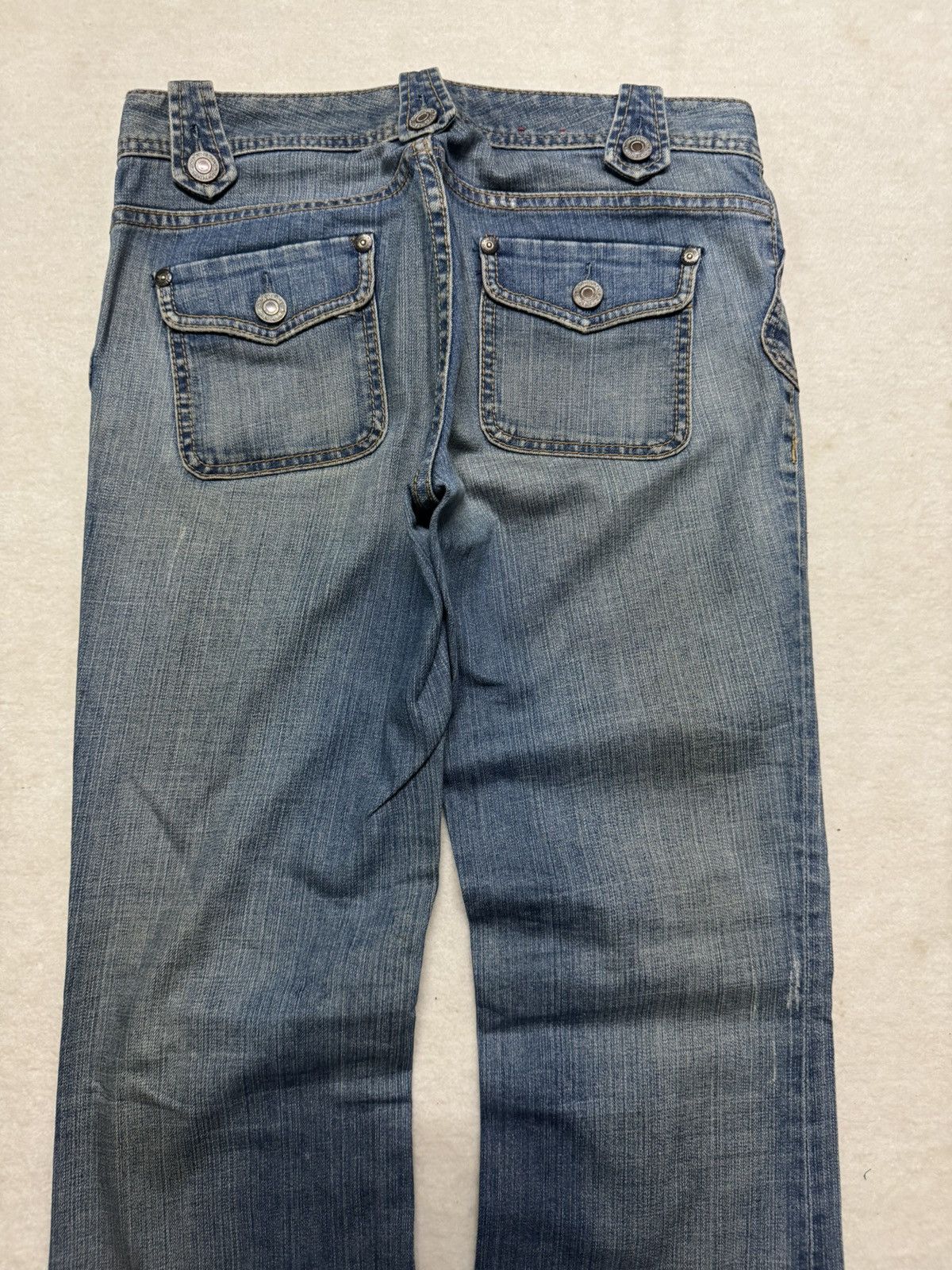 Banana Republic VINTAGE 2000s BANANA REPUBLIC BUSHPANTS FLARED RARE POCKET Size US 31 - 10 Thumbnail