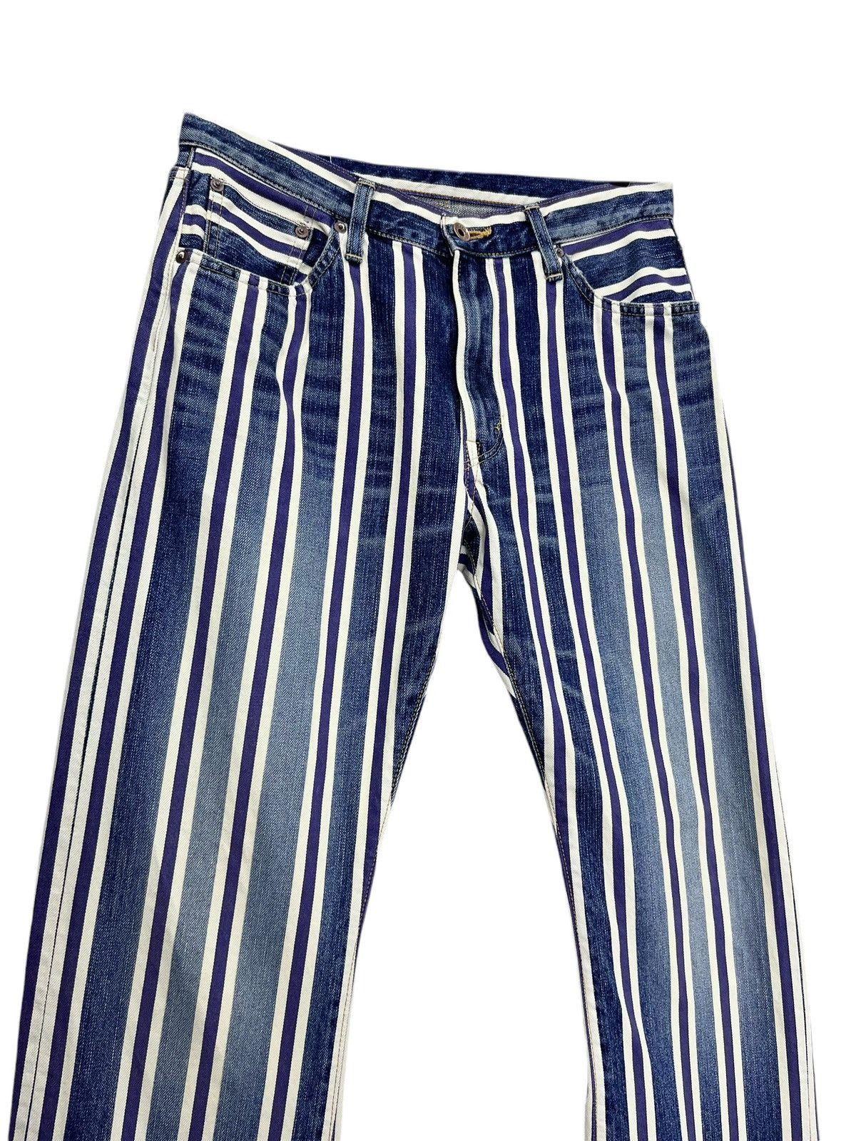Edwin RARE🔥Vintage EDWIN 13oz GRAND BLUE SELVEDGE DENIIM JAPAN Size US 30 / EU 46 - 1 Thumbnail
