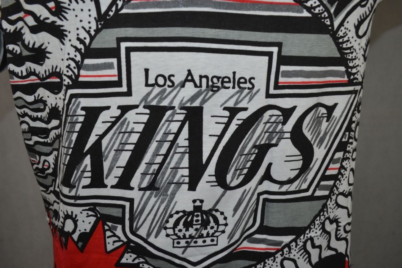 NHL Vintage 1992 LA Kings Magic Johnson AOP t-shirt Los Angeles Size US M / EU 48-50 / 2 - 5 Thumbnail