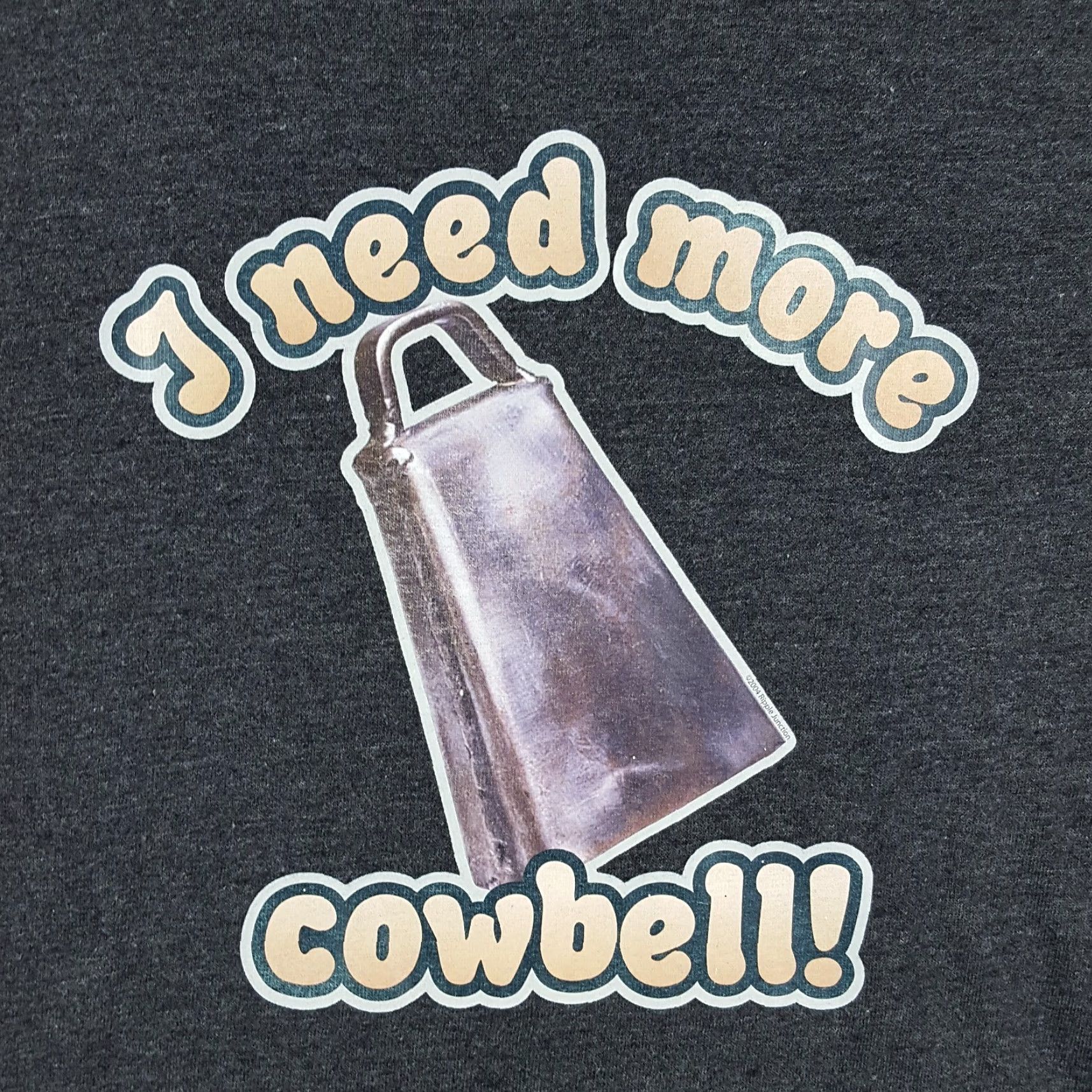 Vintage VINTAGE SNL More Cowbell TV Promo T Shirt - RJ Men’s Shirt M Gray 90s Y2K Funny Retro Logo Embroidered Size US M / EU 48-50 / 2 - 3 Thumbnail