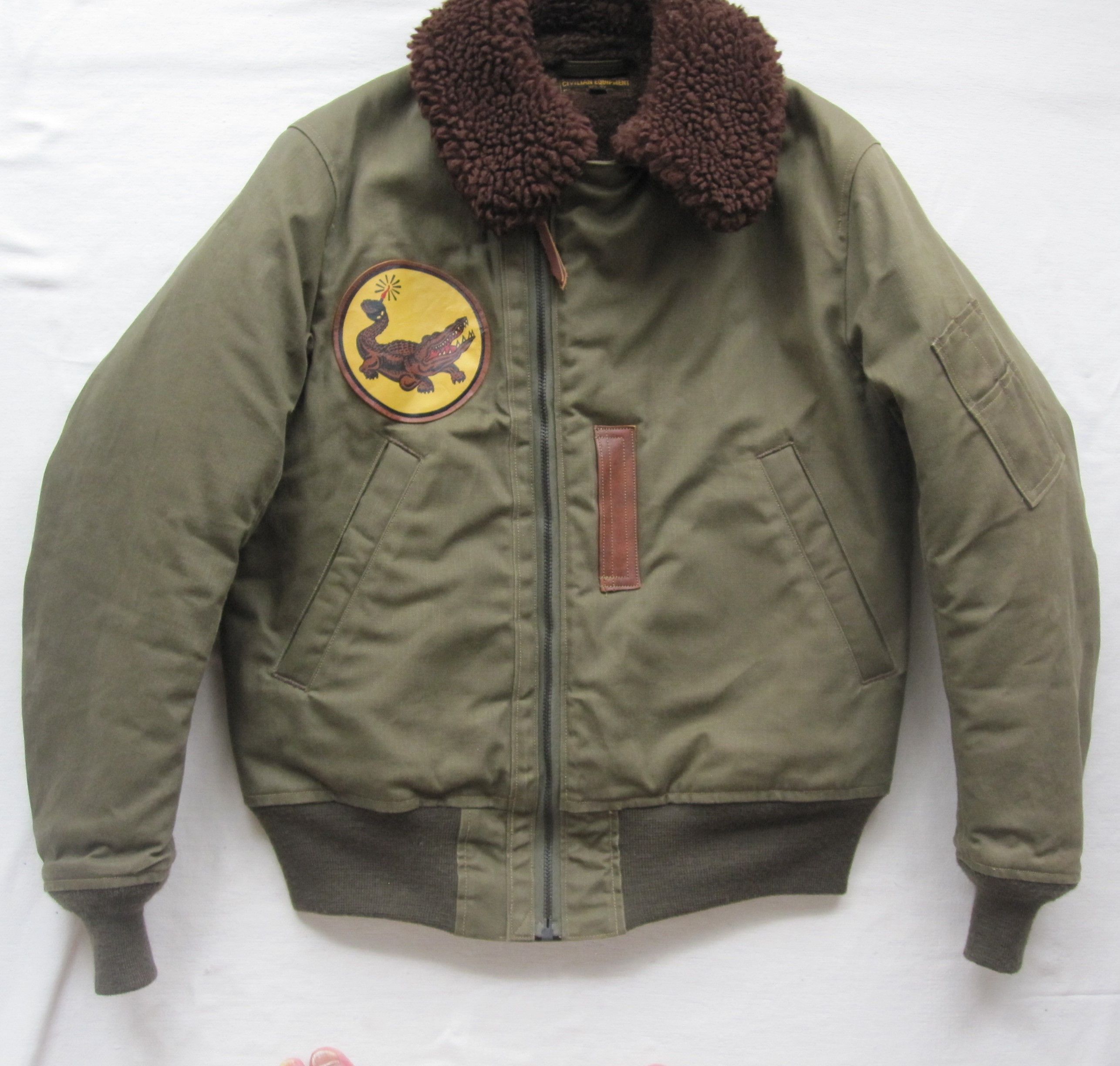 Freewheelers B-15B FLIGHT JACKET “USAAF 29th BG 52nd BSQ” Size US M / EU 48-50 / 2 - 4 Thumbnail
