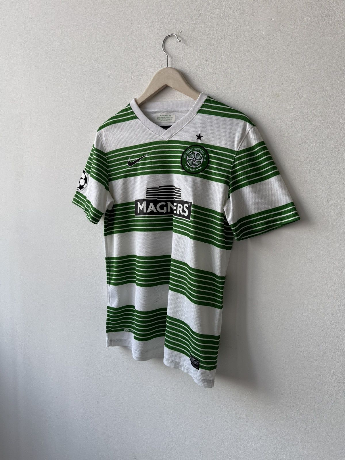 Nike × Vintage Nike Celtic 2013/2014 Amido #17 League Champions Home Jersey Size US S / EU 44-46 / 1 - 2 Thumbnail