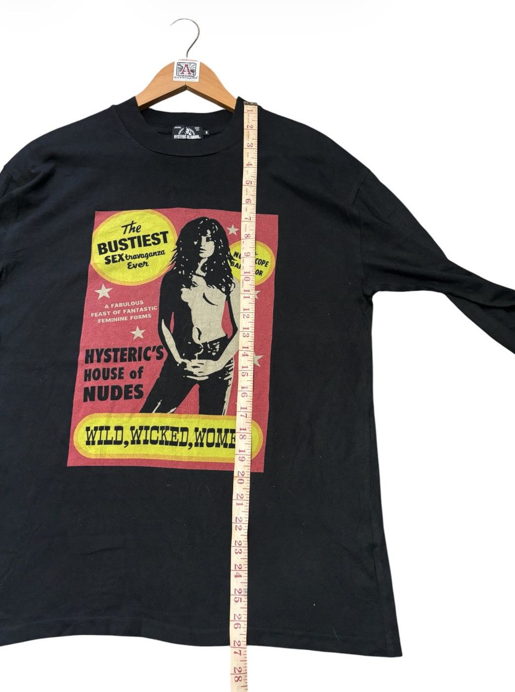 Hysteric Glamour 💸BINDING OFFER💸HYSTERIC GLAMOUR “HOUSE OF NUDES” LONGSLEEVE💥 Size US S / EU 44-46 / 1 - 11 Thumbnail
