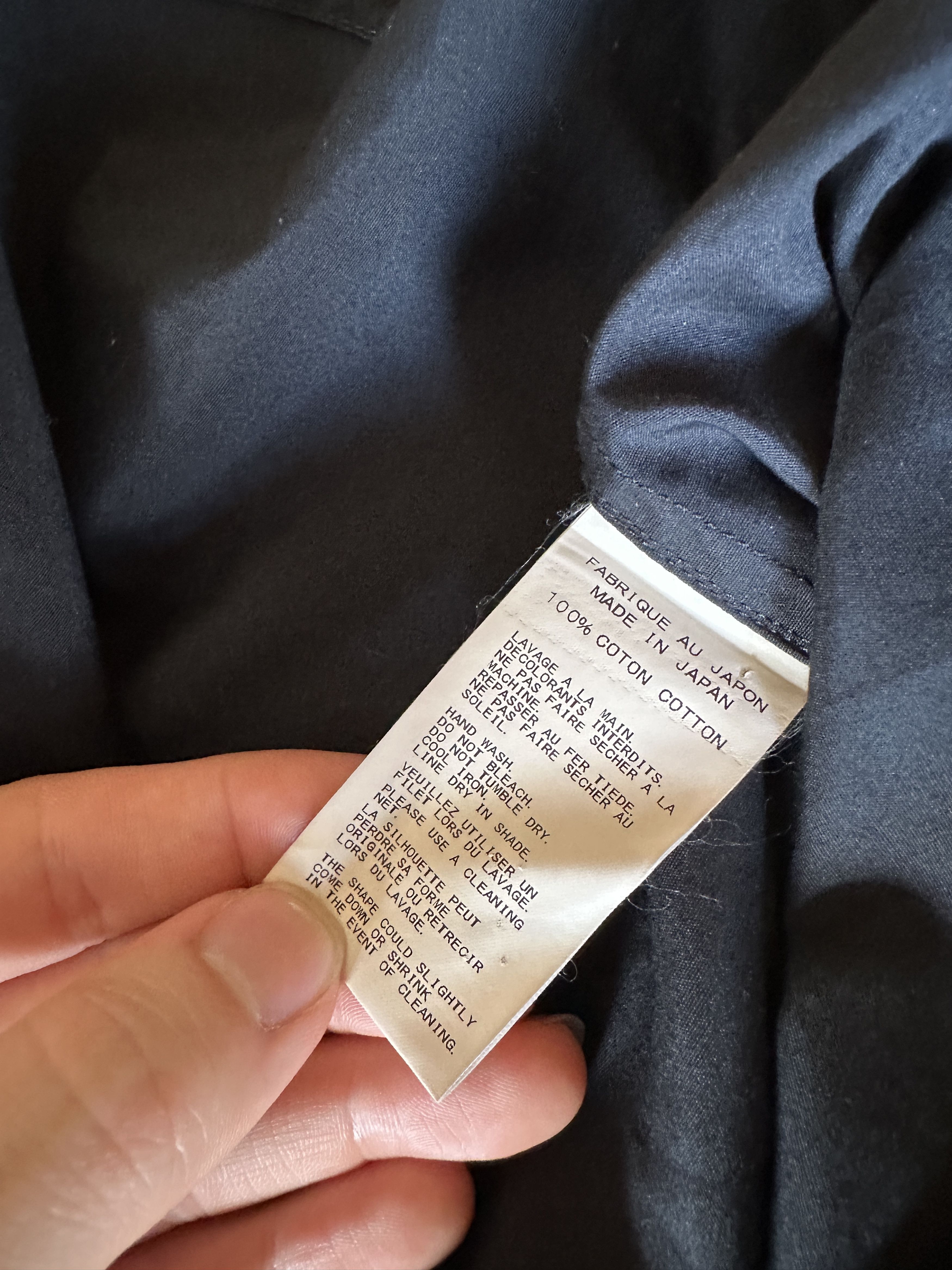 Yohji Yamamoto Yohji Yamamoto Costume D'Homme Button Up Shirt Size US M / EU 48-50 / 2 - 5 Thumbnail