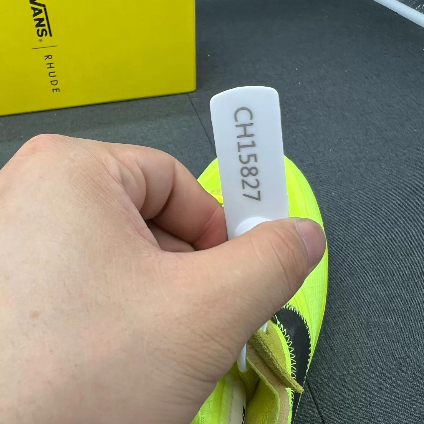 Nike AF1 Volt Green 44.5, like new, with box Size US 10.5 / EU 43-44 - 9 Thumbnail