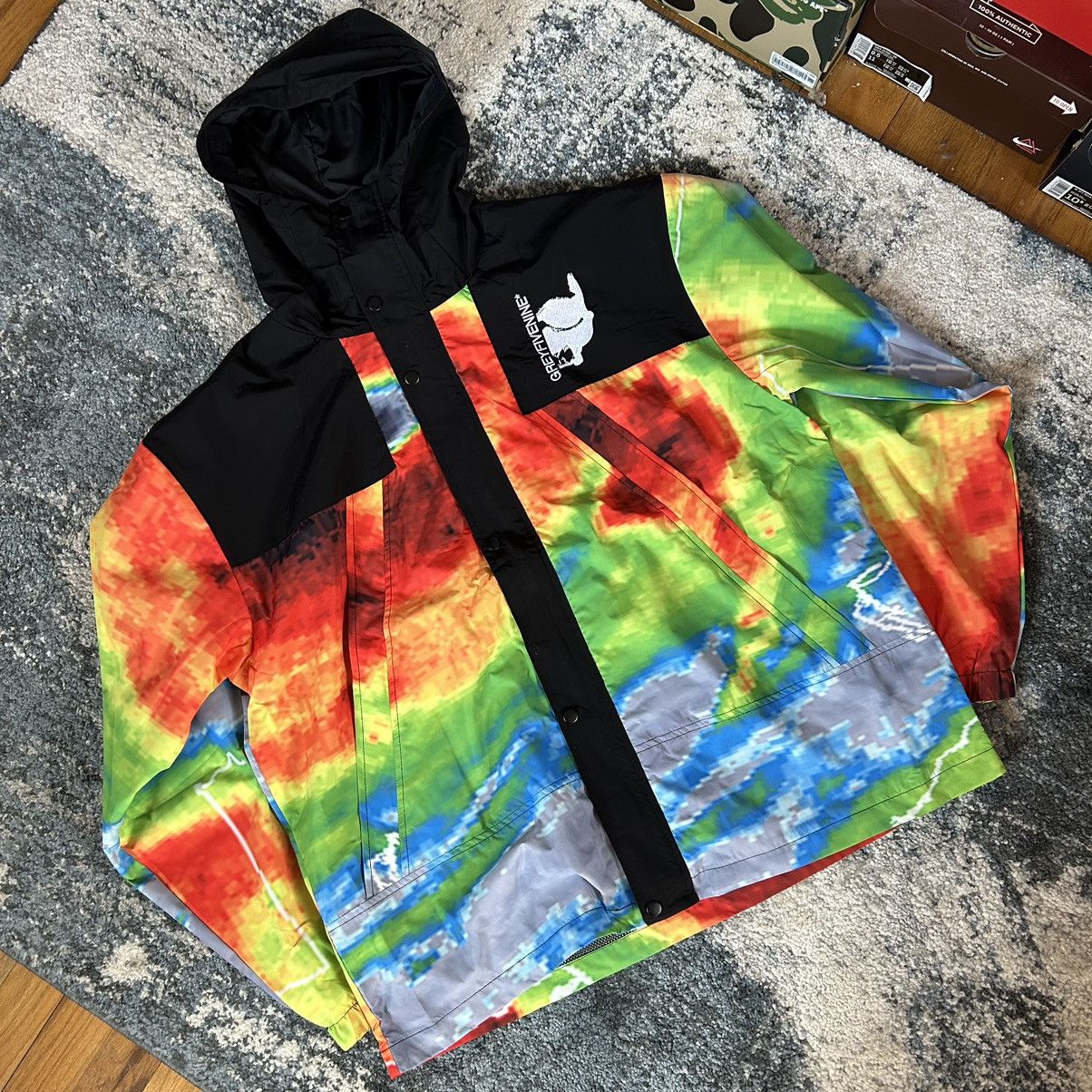 Fuck The Population × G59 Records G*59 DOPPLER RADAR STORM SHELL WiNDBREAKER MOUNTAiN JACKET Size US XL / EU 56 / 4 - 6 Thumbnail