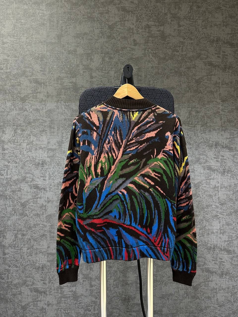 Vintage Vintage Ivko Full Zip Floral Cardigan Wool Sweater Size US M / EU 48-50 / 2 - 16 Thumbnail