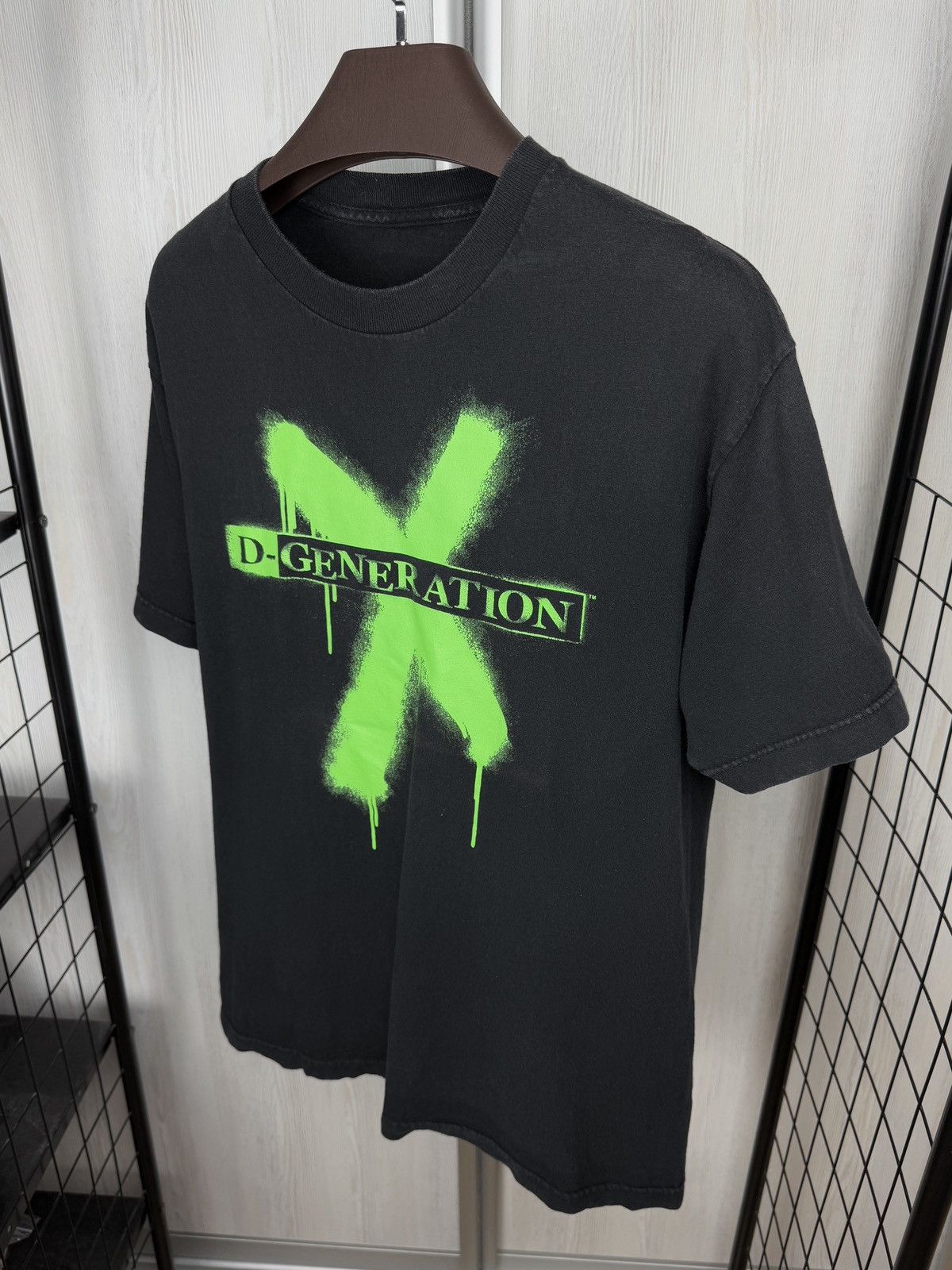 WWE Vintage WWE D Generation X Suck It Shawn Michaels Triple H Size US L / EU 52-54 / 3 - 7 Thumbnail