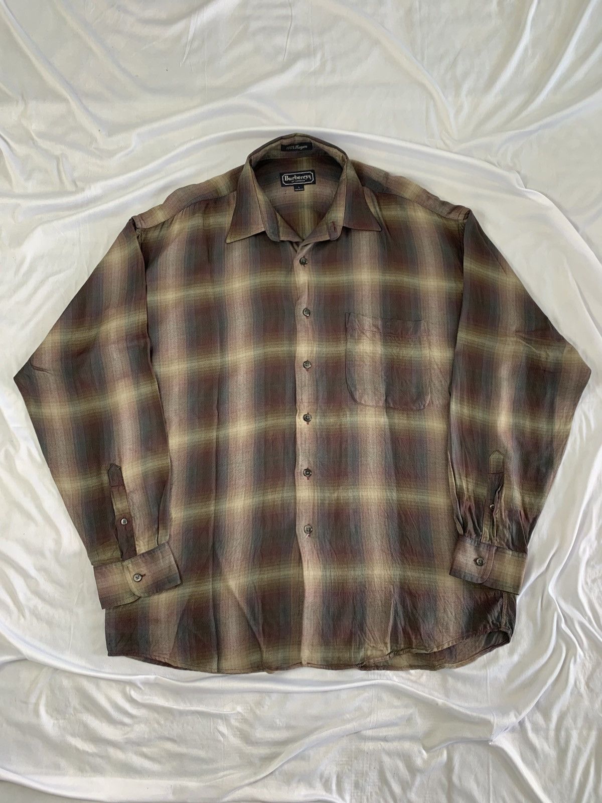 Burberry button up burberry shirt Size US L / EU 52-54 / 3 - 3 Thumbnail
