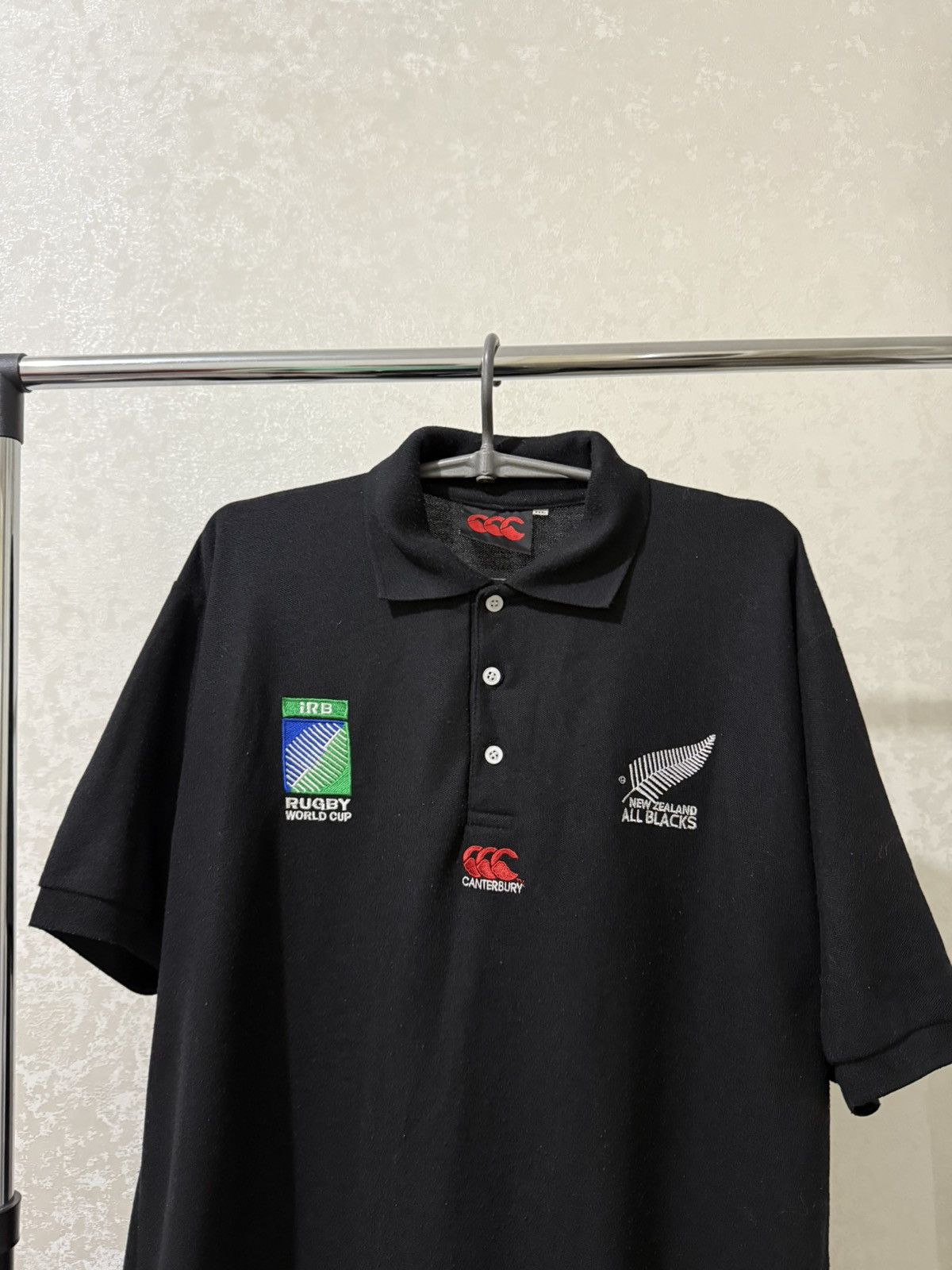 Canterbury of New Zealand Vintag All Blacks Canterbury New Zealand Rugby Jersey Shirt Size US XL / EU 56 / 4 - 3 Thumbnail