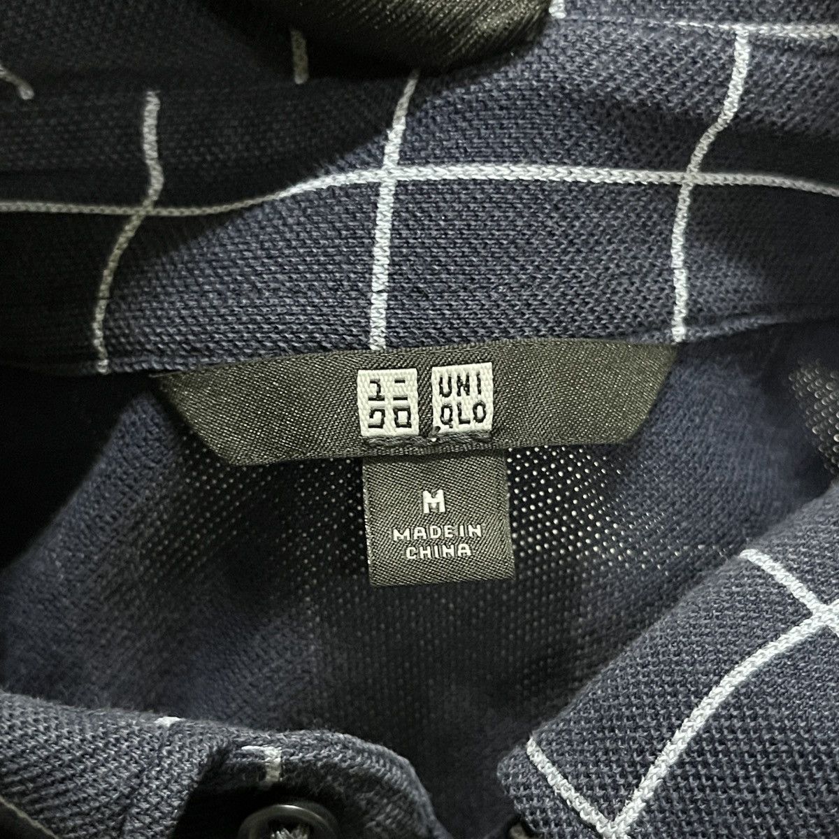 Designer × Japanese Brand × Uniqlo Uniqlo Grid Polo Shirt Size US S / EU 44-46 / 1 - 6 Thumbnail