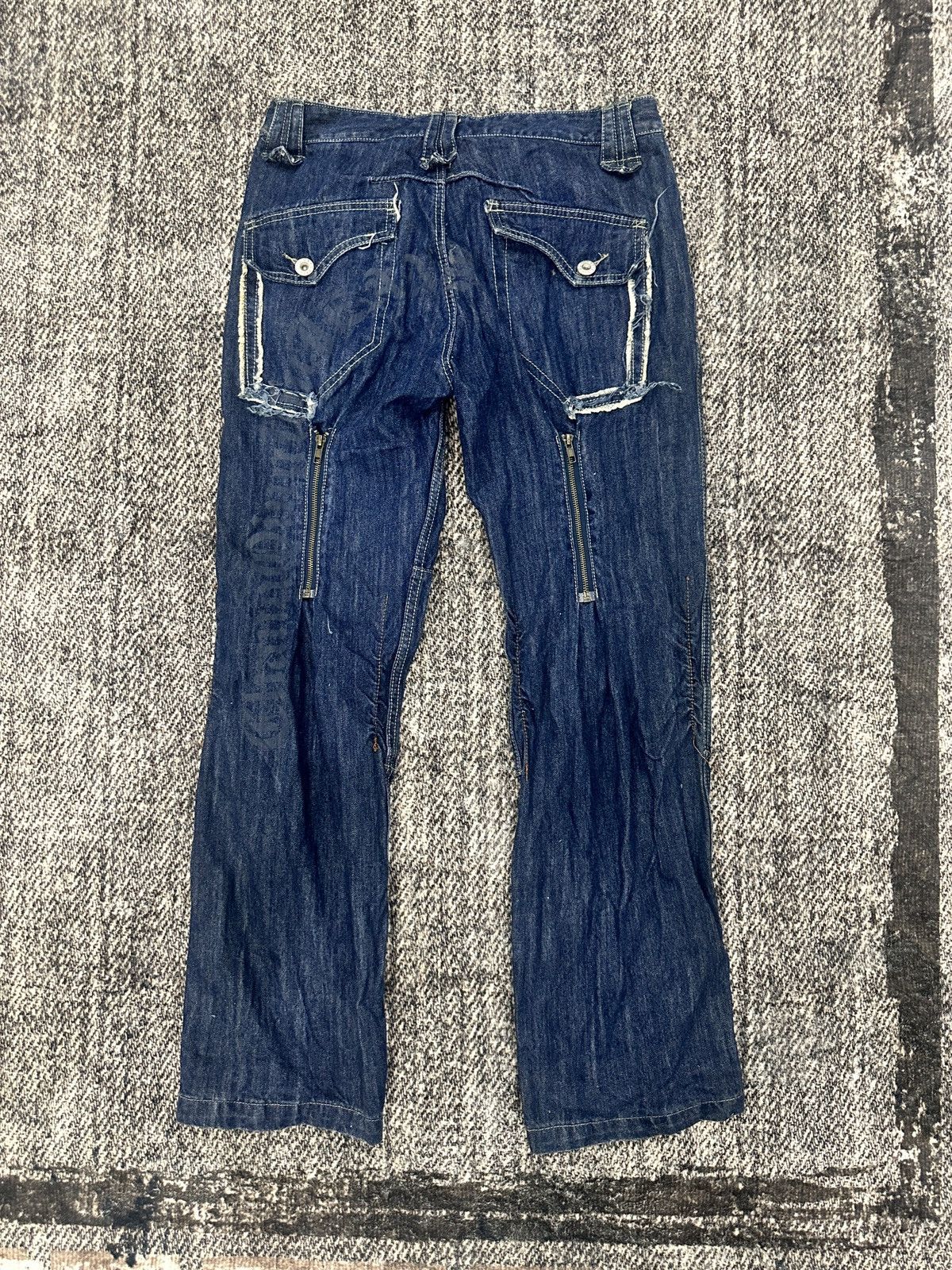Fragment Design × If Six Was Nine × Le Grande Bleu (L.G.B.) Fragment Design Jeans By Jeansmith Size US 34 / EU 50 - 5 Thumbnail