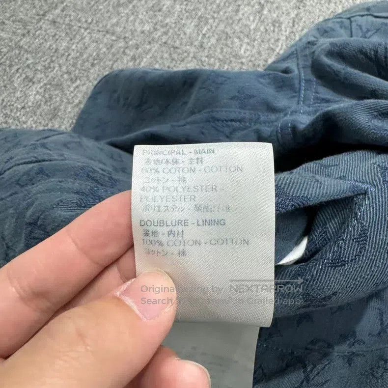 Louis Vuitton Louis Vuitton Blue full print denim jacket Size US M / EU 48-50 / 2 - 3 Thumbnail