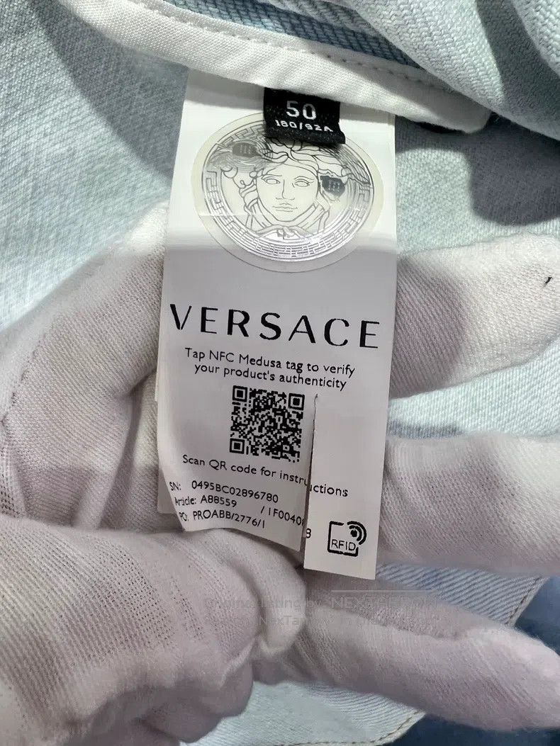 Versace Versace Medusa denim jacket Size US L / EU 52-54 / 3 - 4 Thumbnail