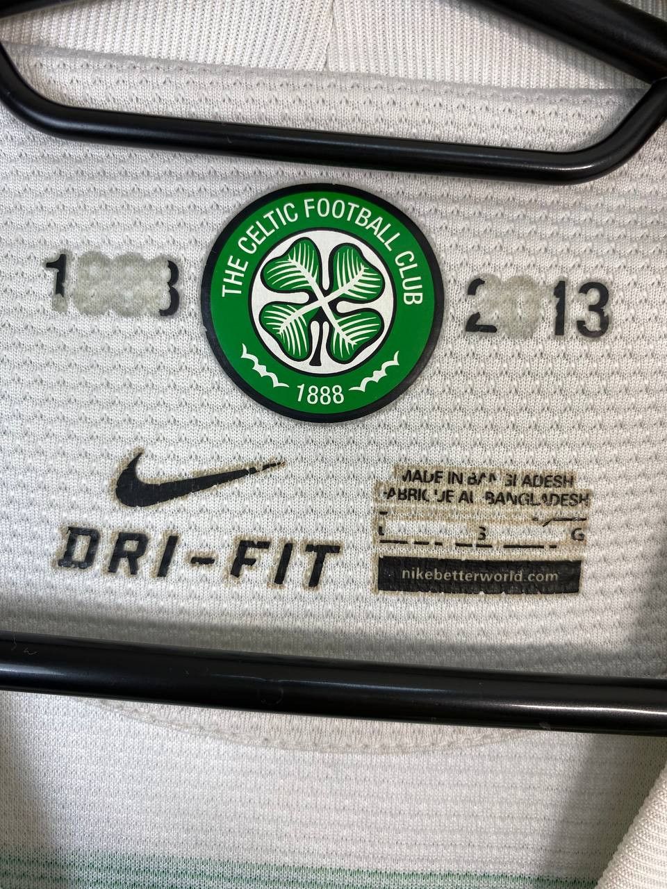 Nike Celtic 12 13 Home Football Shirt Soccer Jersey Nike Size US L / EU 52-54 / 3 - 4 Thumbnail