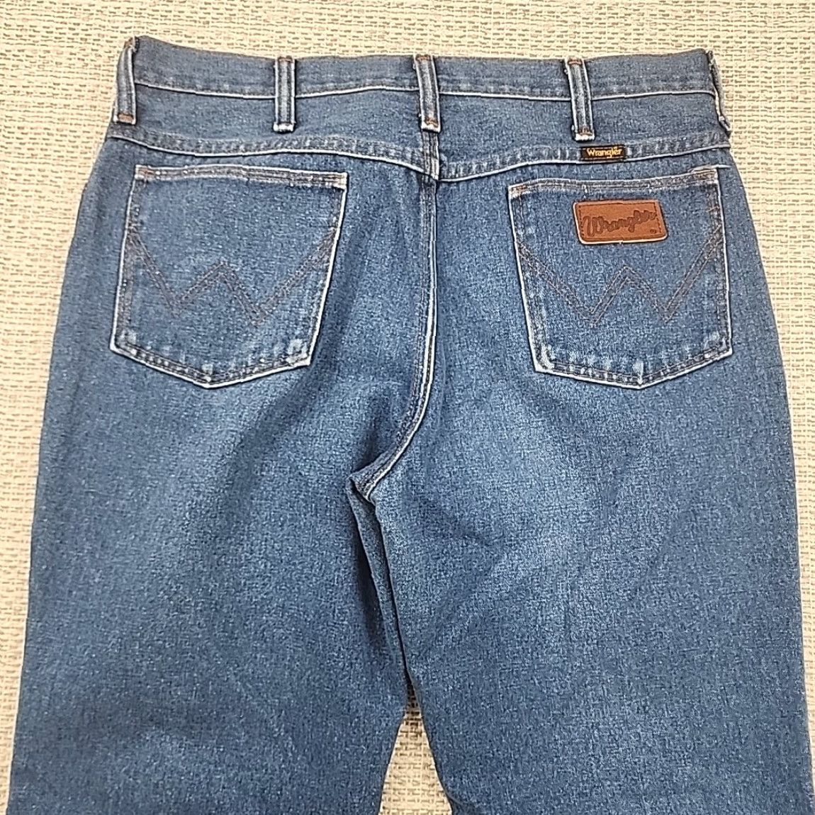 Wrangler VINTAGE Wrangler Jeans Mens 34x31 Blue Slim Fit Cowboy Cut 936DEN Post Malone USA Jeans Men's Slim 90s Cowboy Western Ranch Size US 34 / EU 50 - 3 Thumbnail