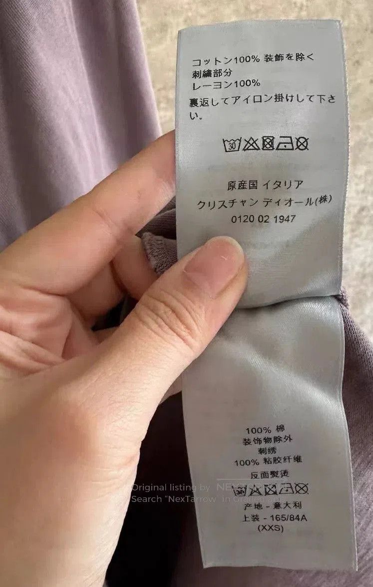 Dior Dior Logo Embroidered Long. Size XXS / US 00 / IT 34 - 5 Thumbnail