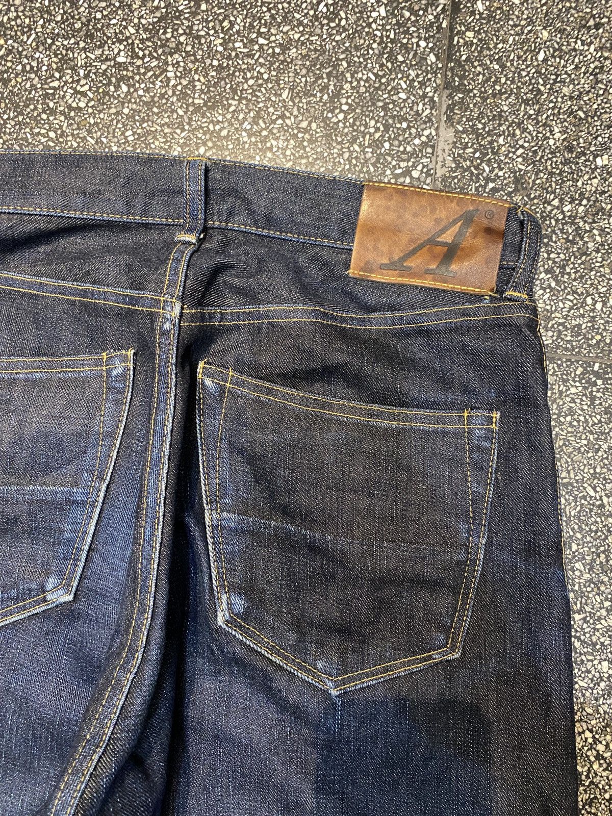ANATOMICA × Japanese Brand Anatomica, High Waisted 618 Original Seamless Denim Indigo Size US 31 - 7 Thumbnail