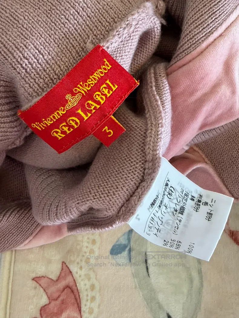 Vivienne Westwood Vivienne Westwood Pink Velvet Sweater Size L / US 10 / IT 46 - 5 Thumbnail