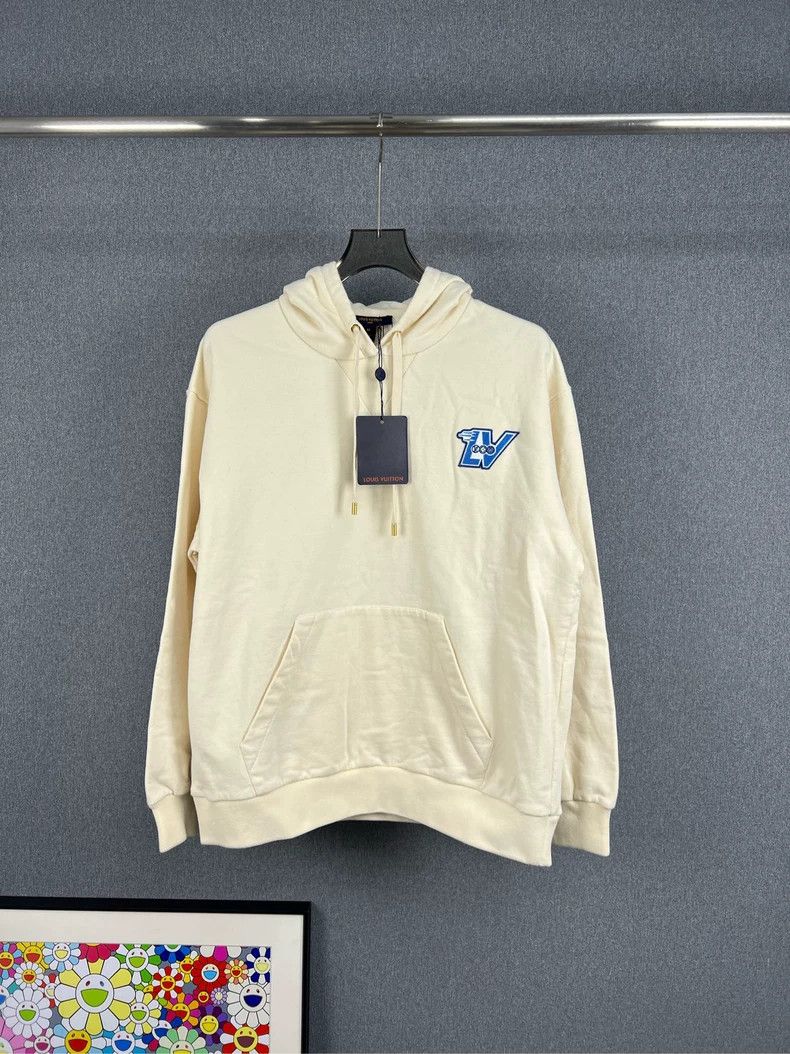 Louis Vuitton Louis Vuitton Embroidered LOGO Hoodie Size US M / EU 48-50 / 2 - 1 Thumbnail