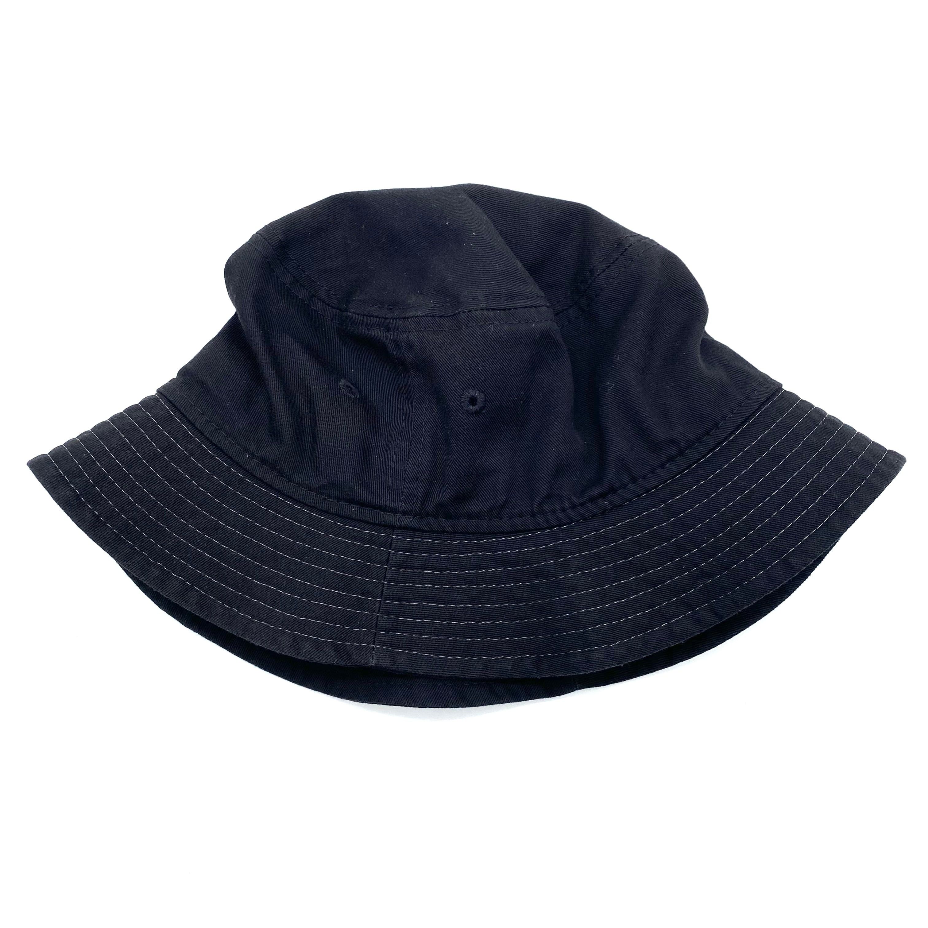 New Era × Yohji Yamamoto Ys Yohji Yamamoto × New Era Bucket Hat Black Size ONE SIZE - 4 Thumbnail