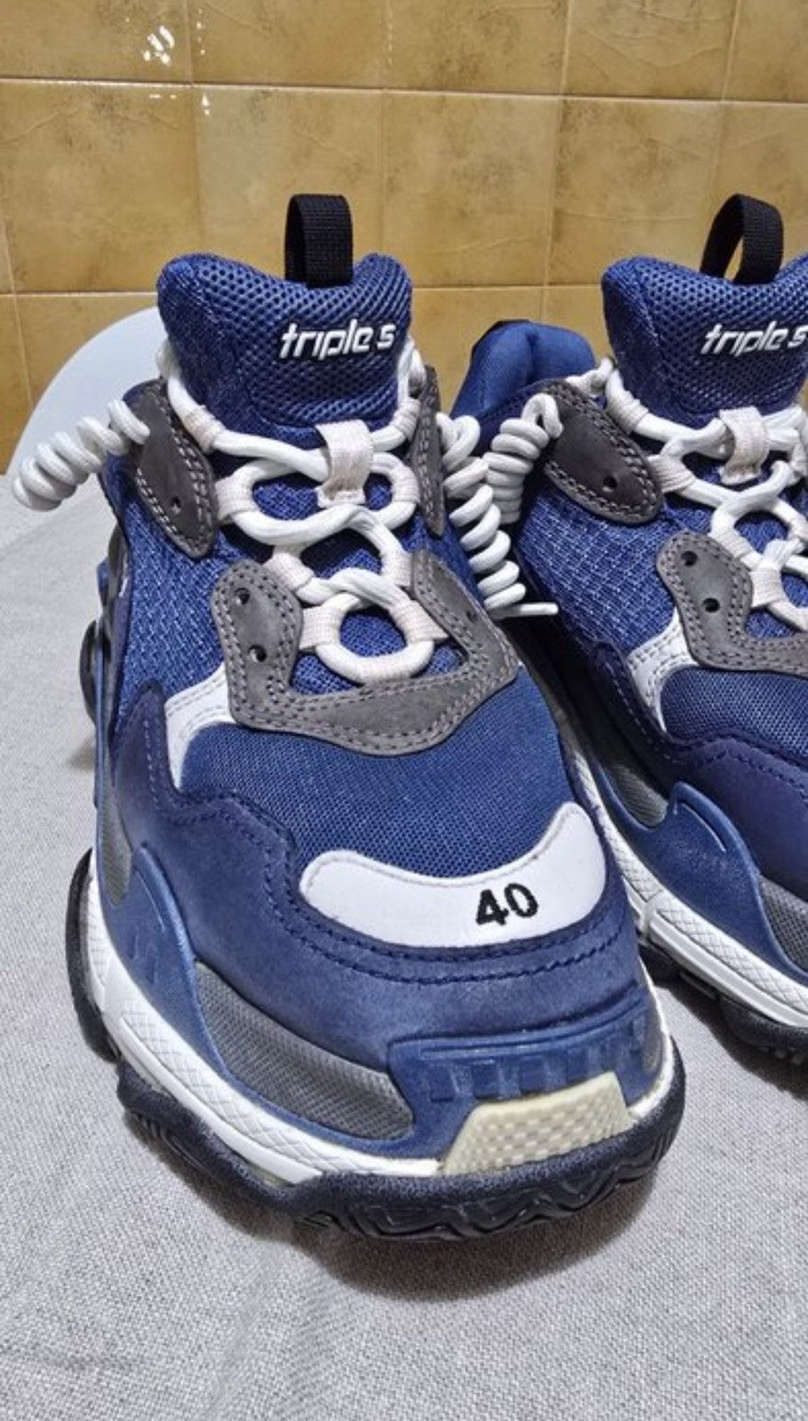Balenciaga Balenciaga - Triple S EU 40 26.5cm Size US 7 / EU 40 - 14 Thumbnail