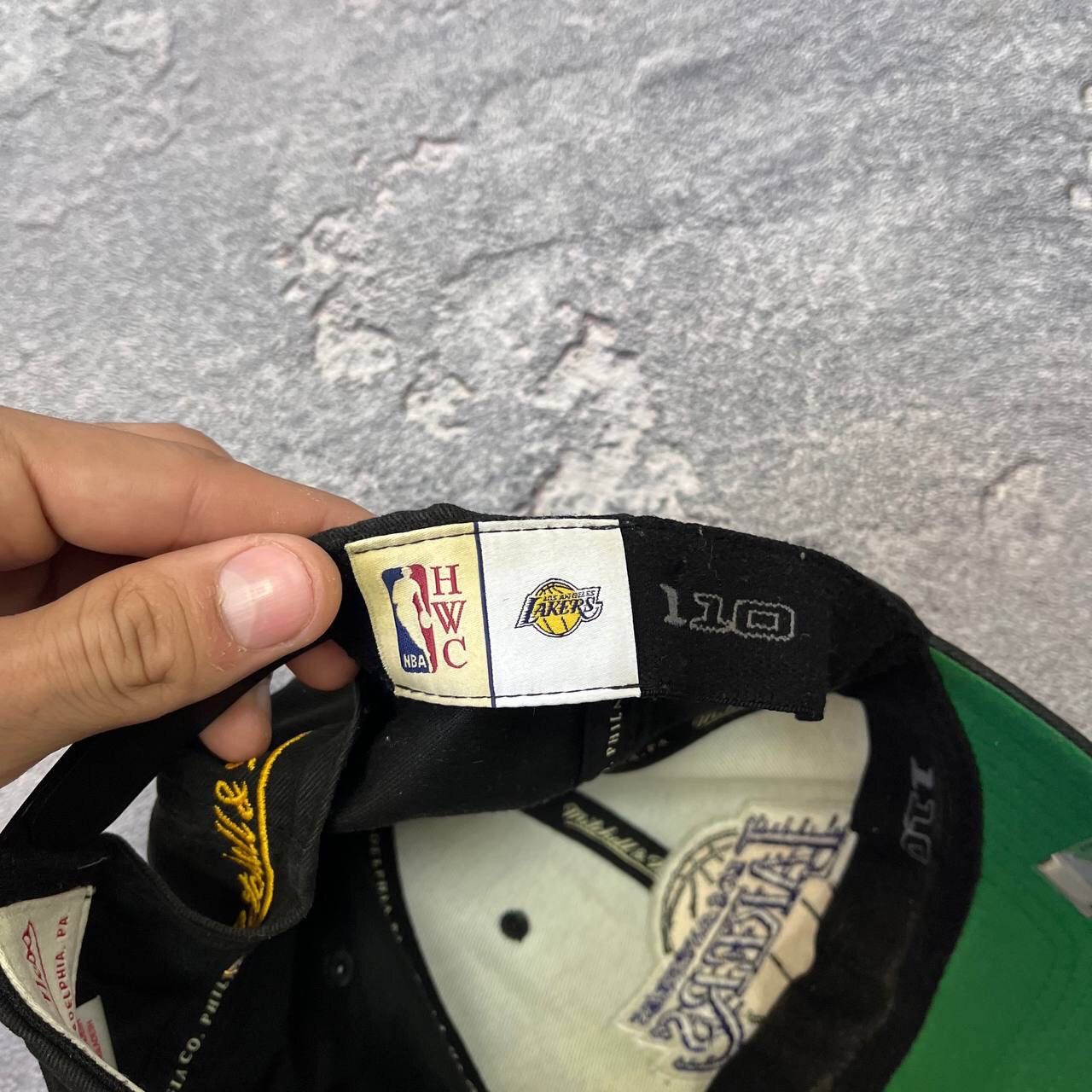 Vintage Vintage Mitchell Ness 110 Los Angeles Lakers Snapback Size ONE SIZE - 10 Thumbnail