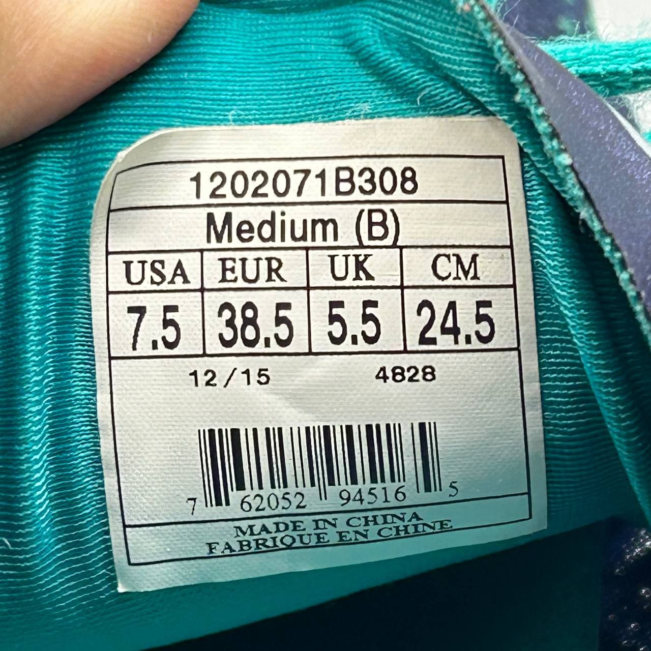 Brooks Brooks PureFlow 5 Women Running Shoes Blue Green Size 7.5 Size US 7.5 / IT 37.5 - 5 Thumbnail