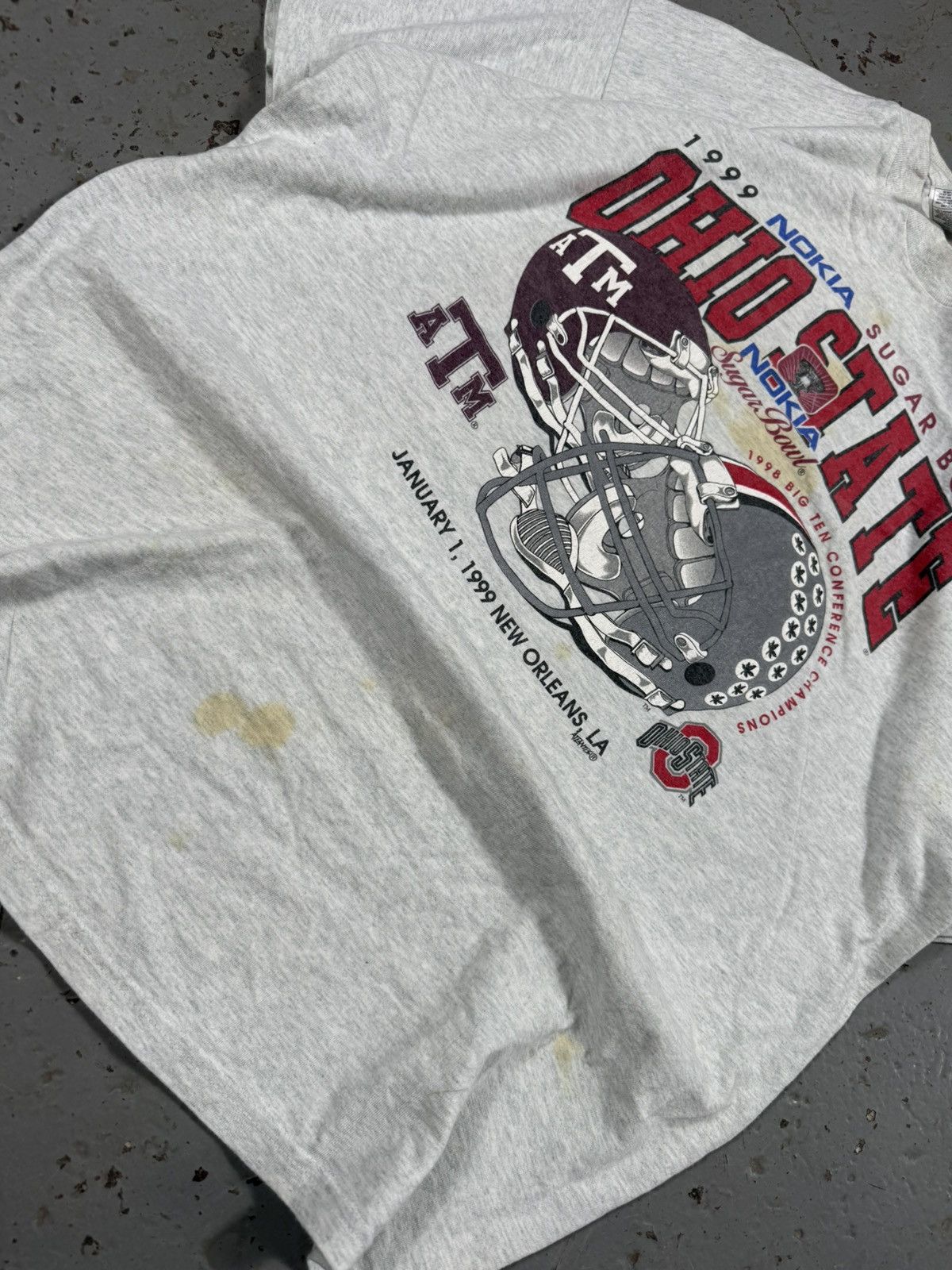 Vintage Vintage Ohio State 1999 Sugar Bowl Tee / NCAA / College Size US XXL / EU 58 / 5 - 2 Thumbnail