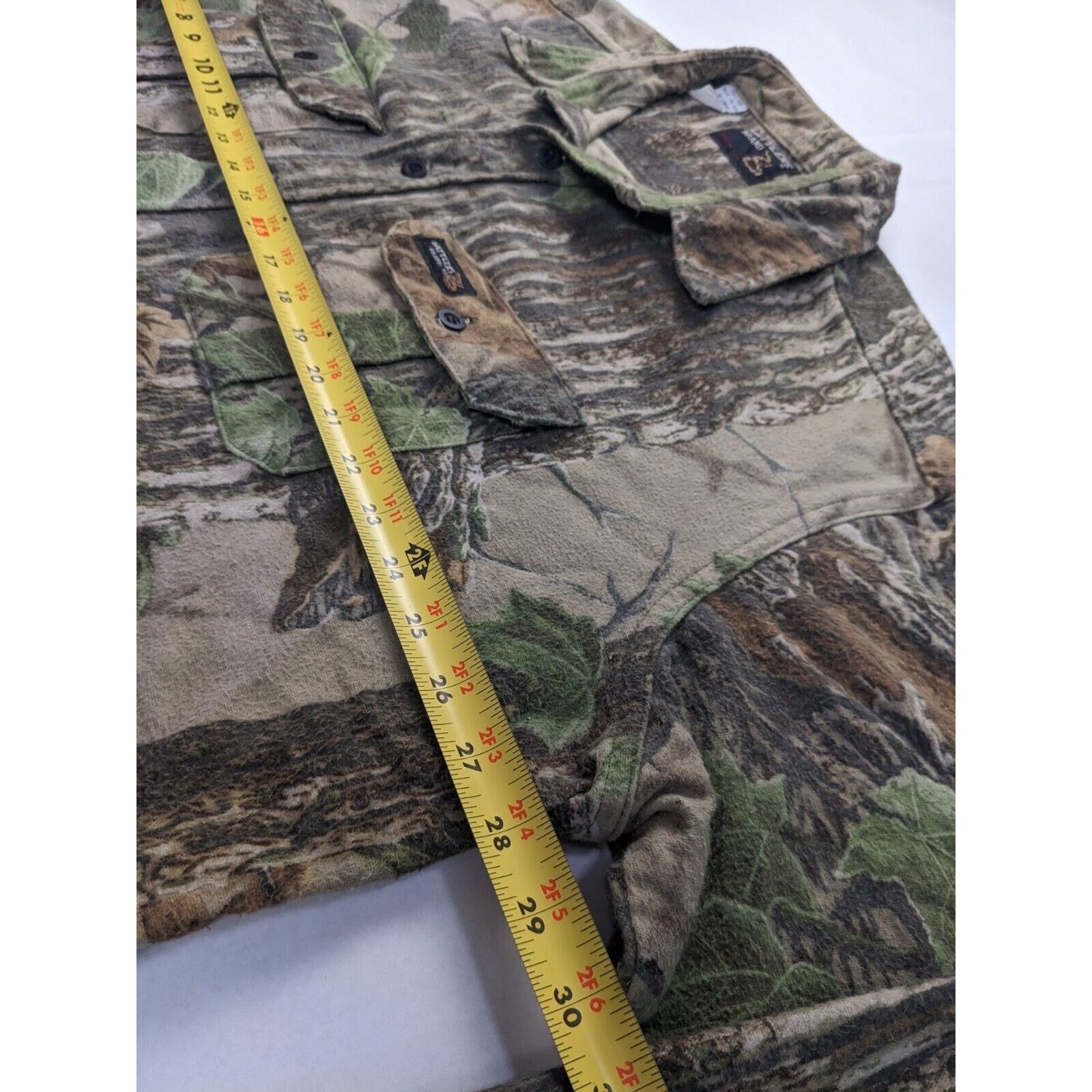 Other Vtg Rattlers Realtree Camo 2XL Heavyweight Cotton Flannel Size XXL / US 16-18 / IT 52-54 - 9 Thumbnail