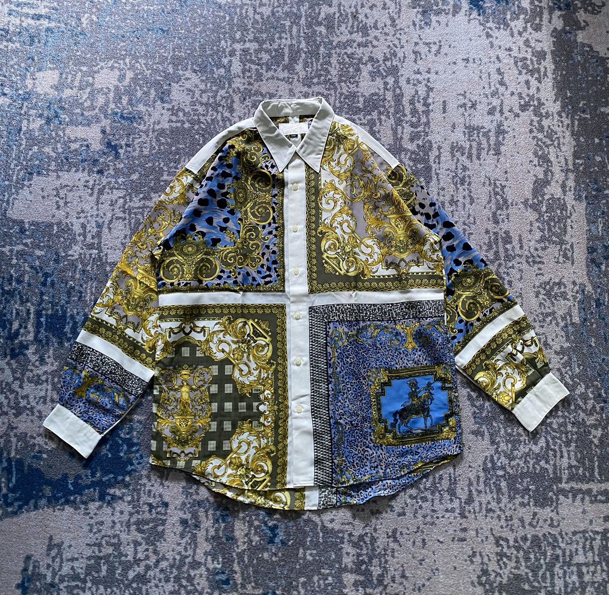 Vintage Vintage Culture Slik Shirt Size US L / EU 52-54 / 3 - 1 Thumbnail