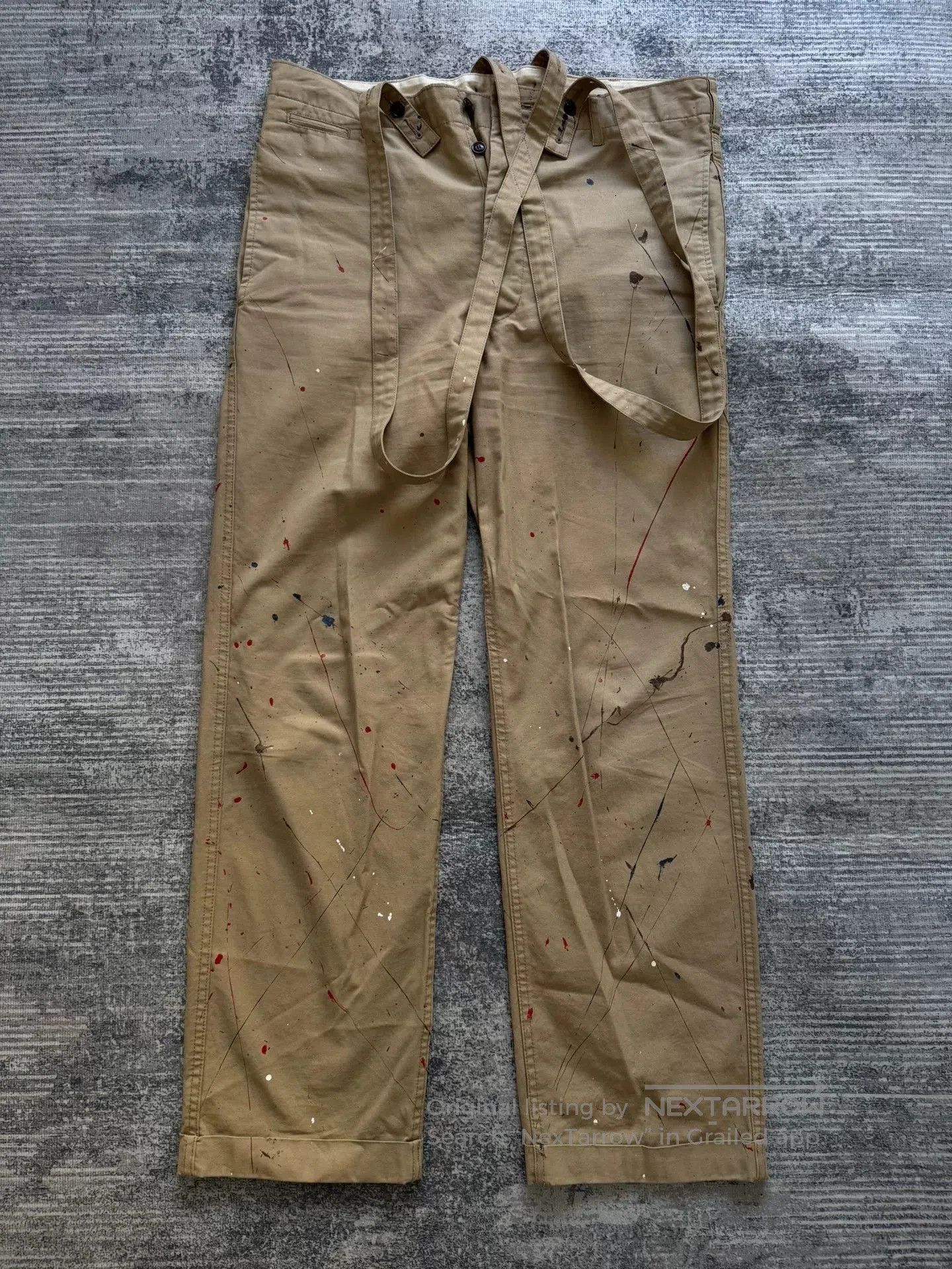 Visvim Visvim Camus Braces Pants Sanjuro not Kapital | Grailed